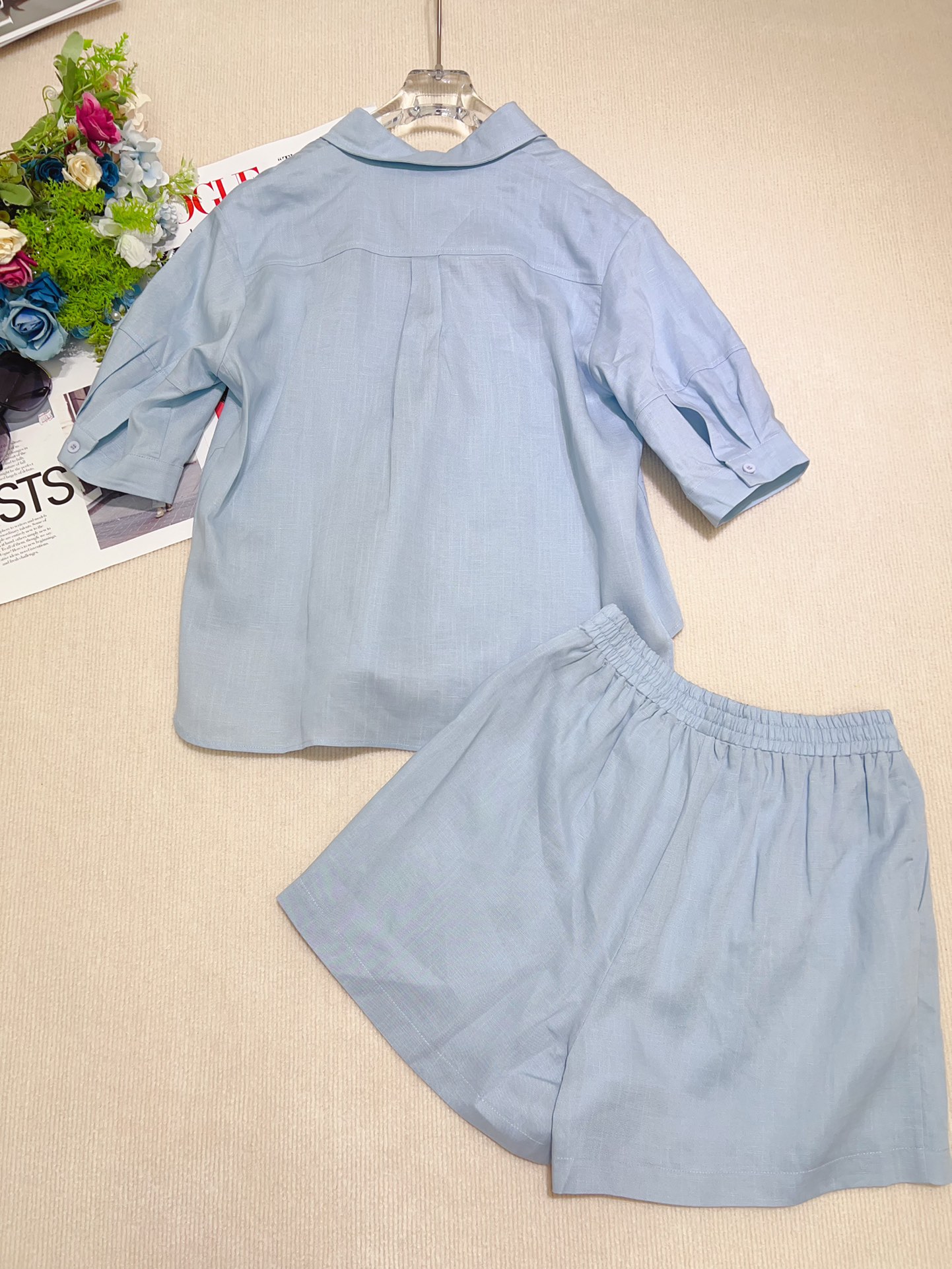 2025 Yellow Linen Coats Set for Women: SMLXL Sizes Available - 图片 9