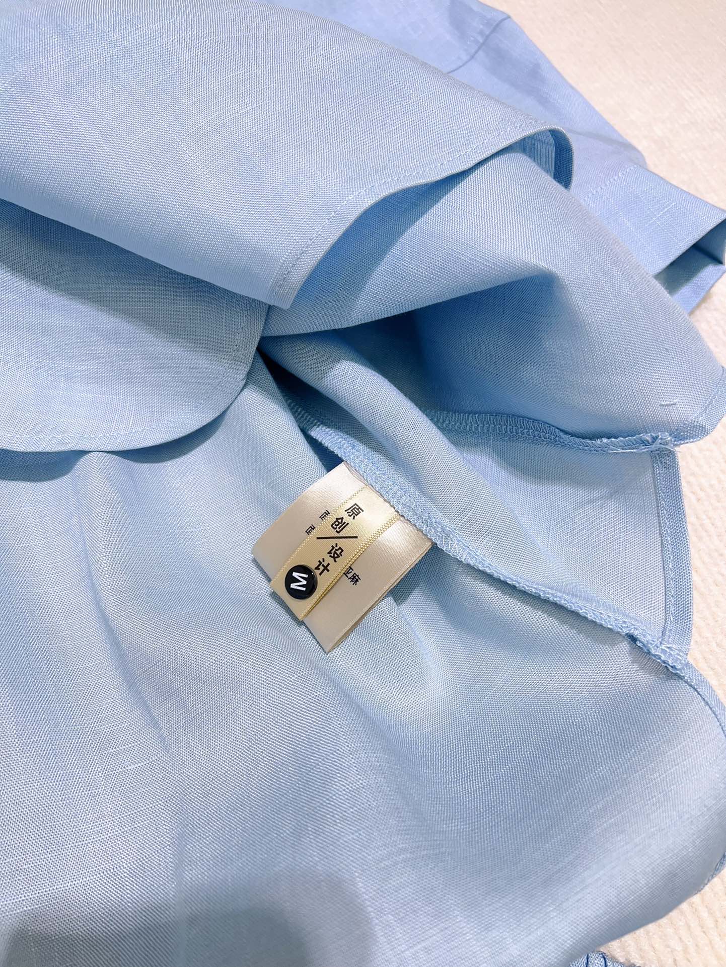 2025 Yellow Linen Coats Set for Women: SMLXL Sizes Available - 图片 7