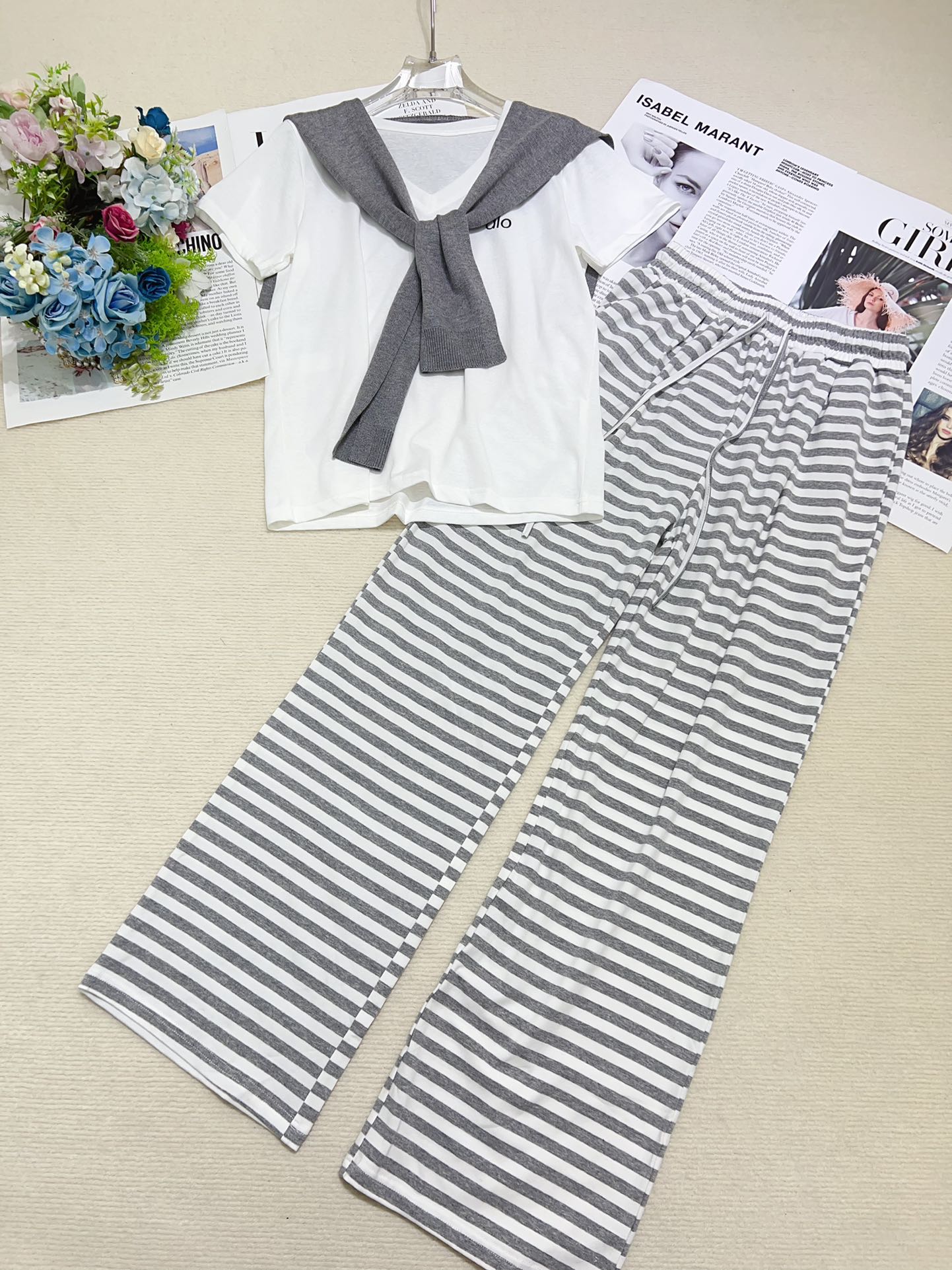 High-Quality Women’s Suit with Cotton Swirling Fabric for P506 Support Exchange. - 图片 5