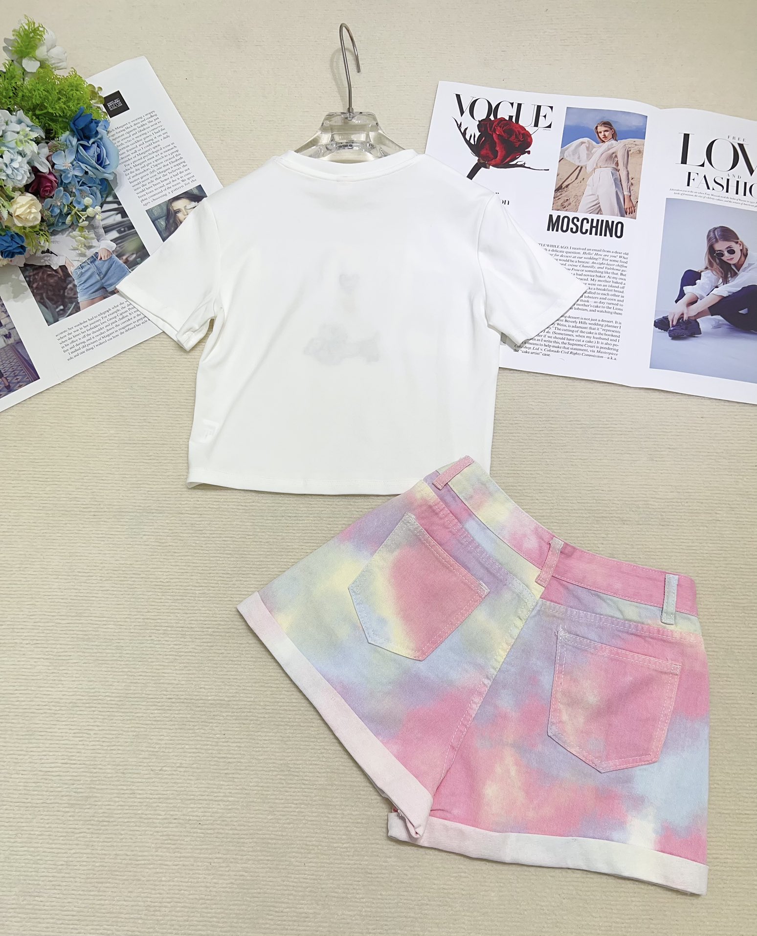 High-Quality Women’s Suit with TB T-Shirts Support Swaps, Various Sizes Available - 图片 9