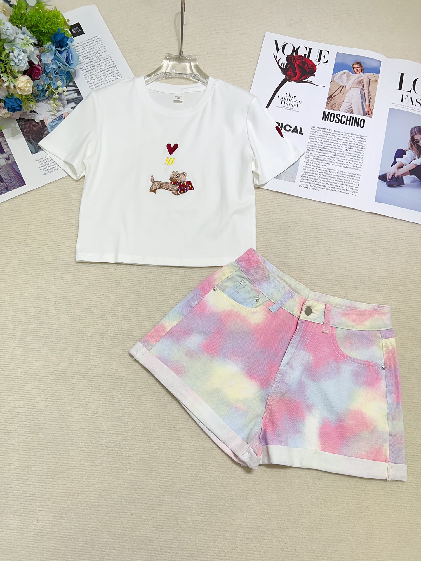 High-Quality Women’s Suit with TB T-Shirts Support Swaps, Various Sizes Available - 图片 4