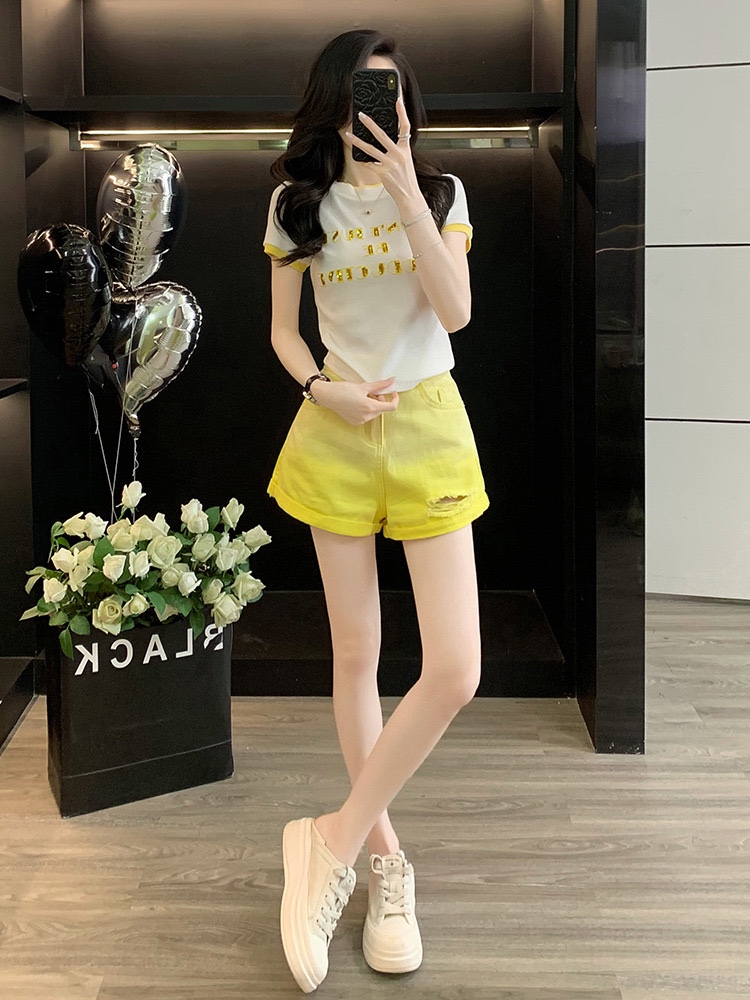 “High-Quality Women’s Suit with Fragrance Support for Exchange and Summer 2025 Designer Shorts” - 图片 1