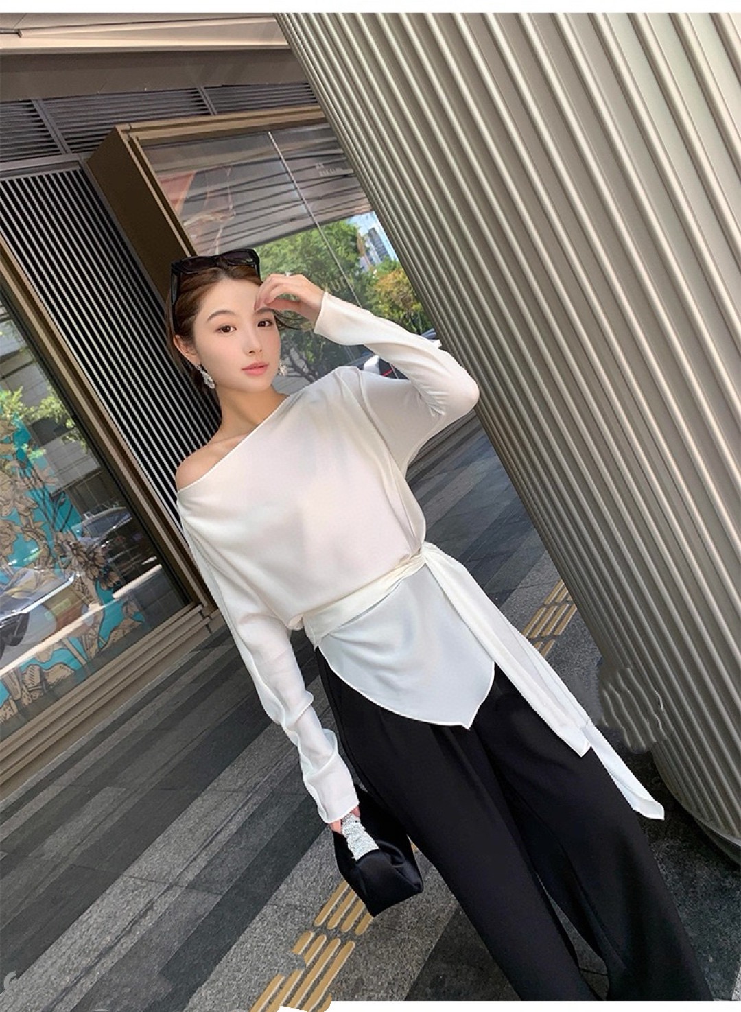 YSL Female Suit with French Silk Shirt: High-Quality Exchange Support Available - 图片 2