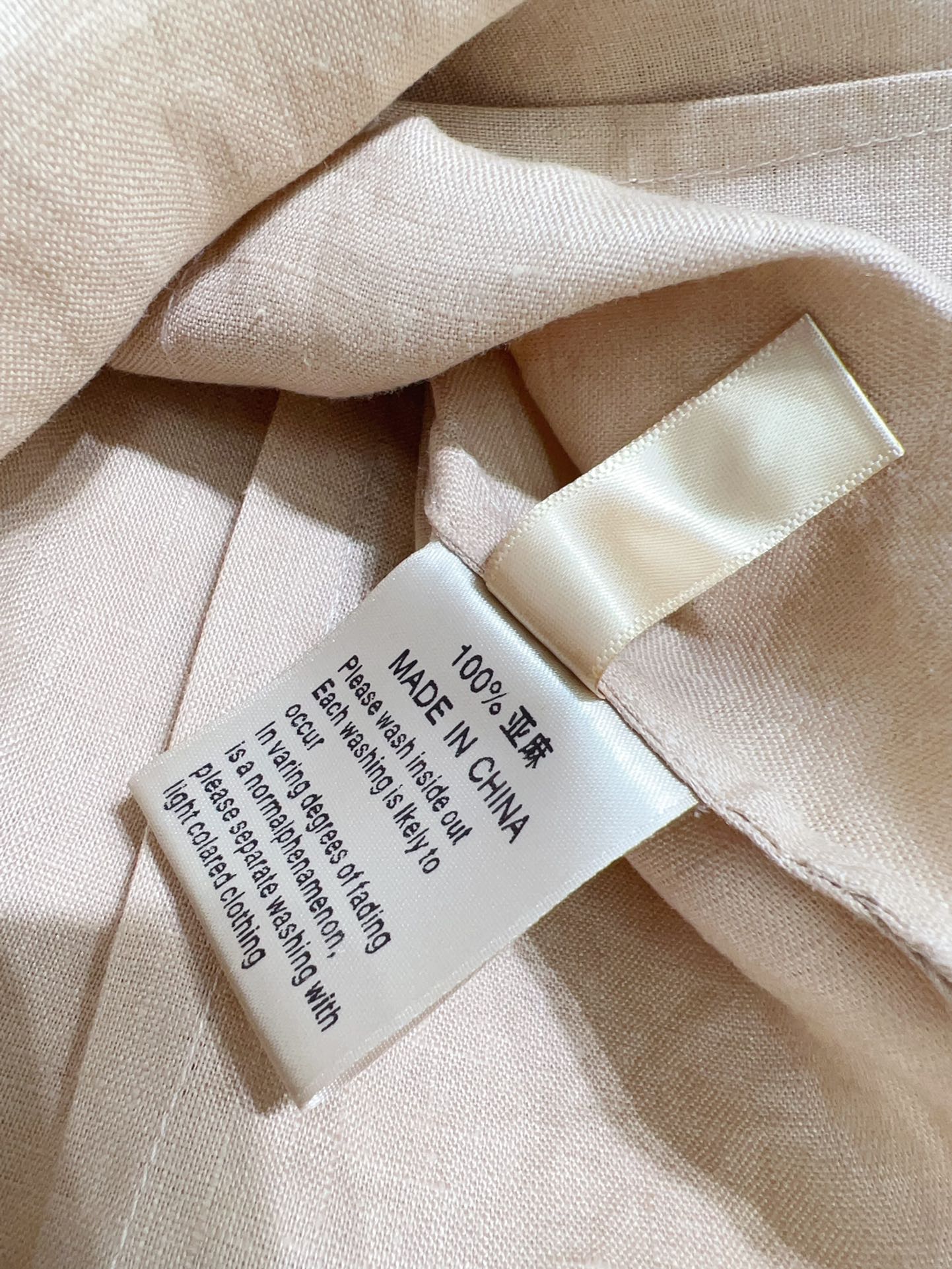 New High-Quality Female Linen Suit with Long-Sleeved Shirts and Khaki Colors - 图片 8