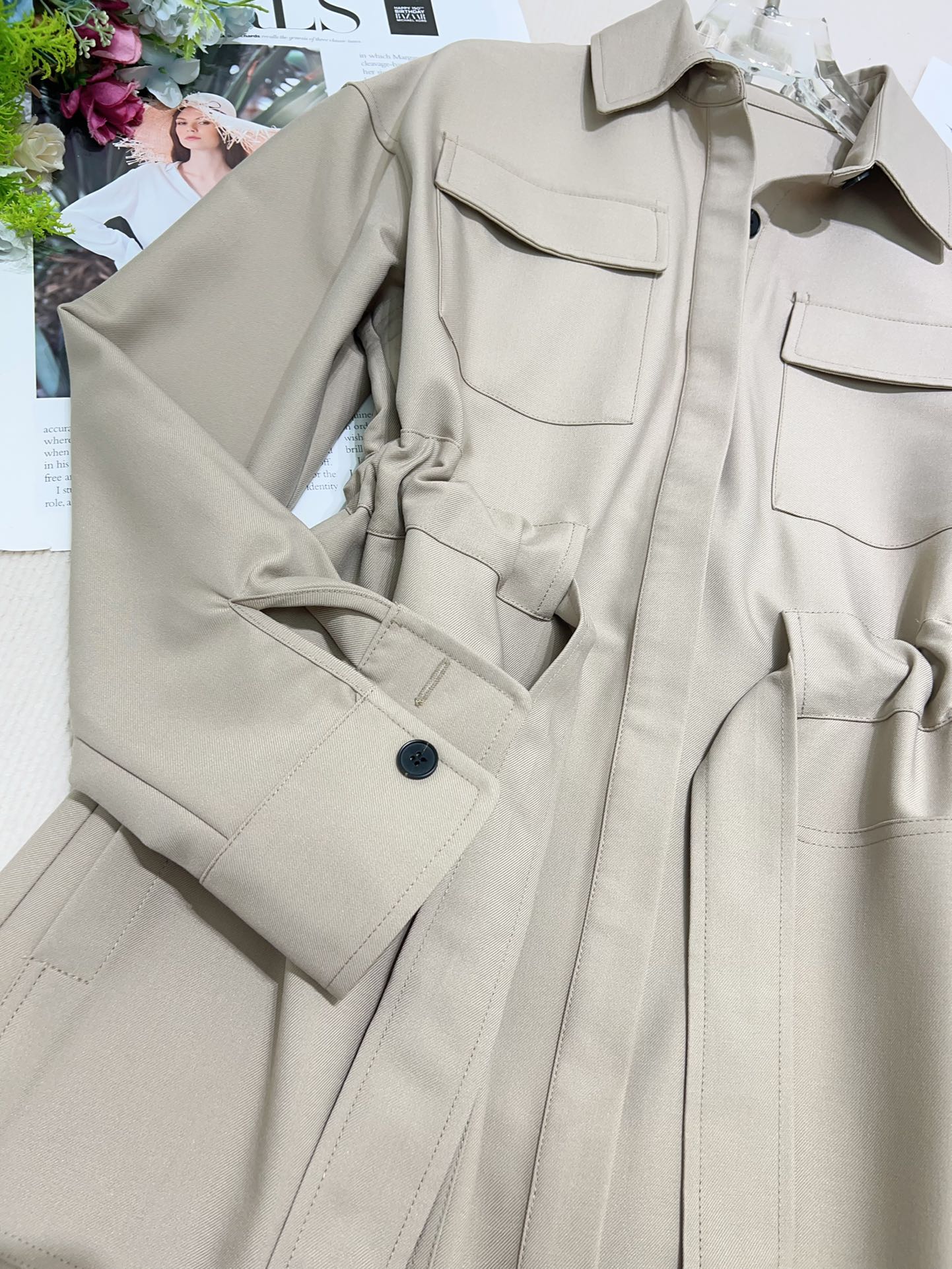 High-Quality Women’s Dress Support for Exchange at BC Battery Street, Early Autumn Clothes, SMLXL Flour Packaged. - 图片 6