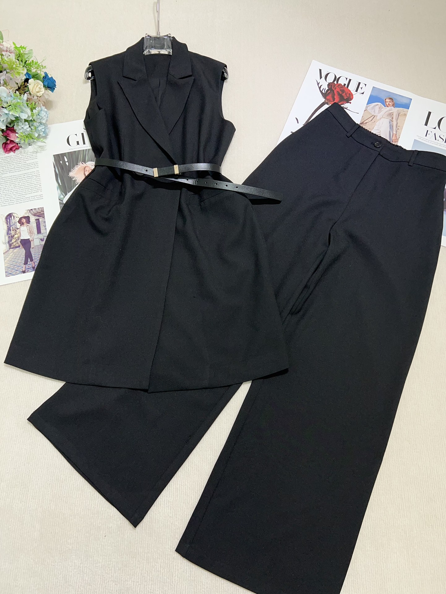 High-Quality Women’s Wool Suit with M-Coded Bras, Support for Exchange, Packaged Max - 图片 4