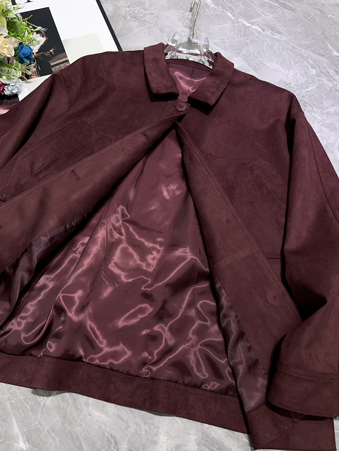 “High-Quality Women’s Suit Collection: Italy’s New 2025 Jackets and Wool Velvet Bra in SMLXL Sizes” - 图片 5