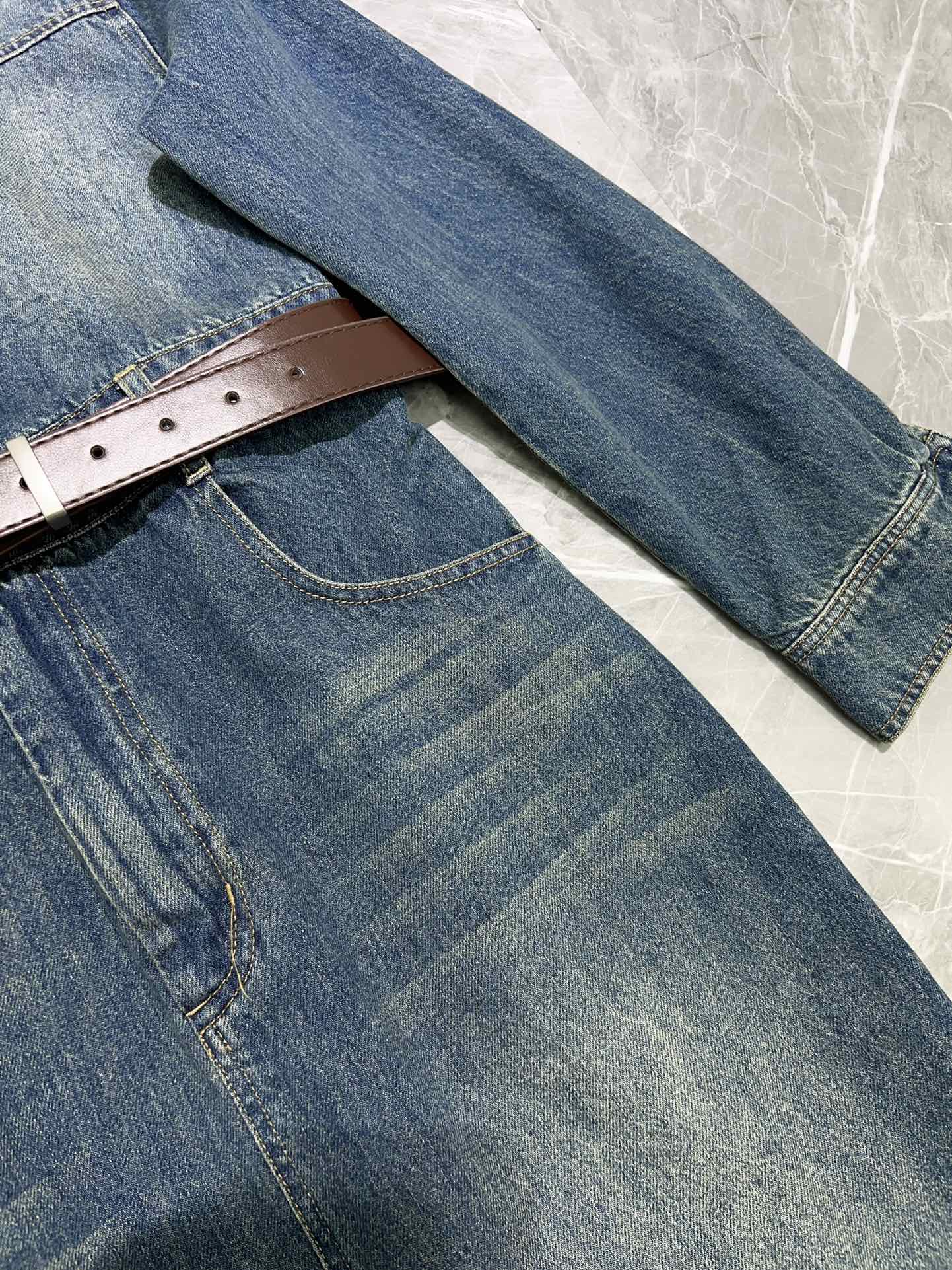 “High-Quality Women’s Dress with Cowboy Skirts and Heavy-Worker Belts: SMLXL Fabric and Trim-Cut Design” - 图片 9