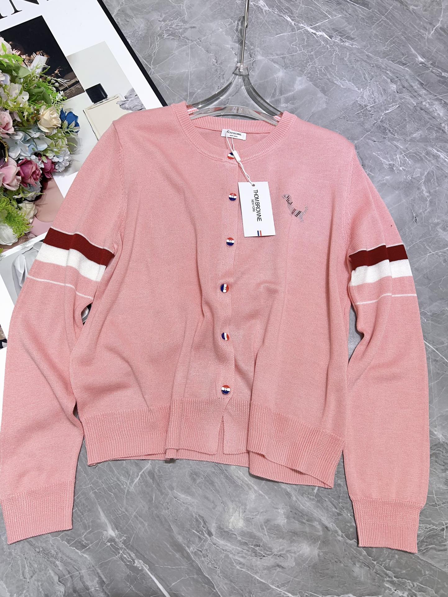 Women’s Wool Knit Sweater with High Collar – Tubby College Style – Size SML – Product Details - 图片 2
