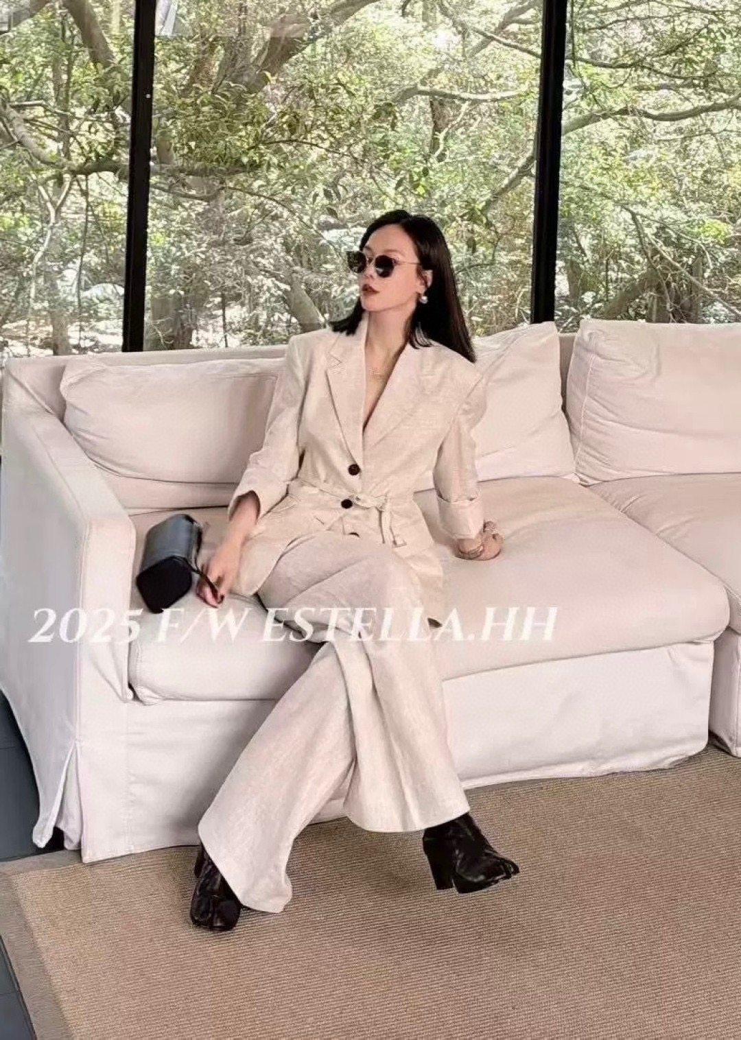 Italian Customized High-End Women’s Clothes Set with Elegant Packaging - 图片 4