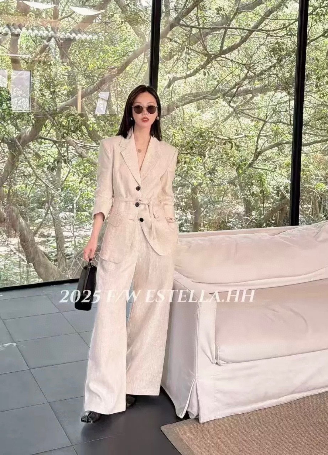Italian Customized High-End Women’s Clothes Set with Elegant Packaging - 图片 5