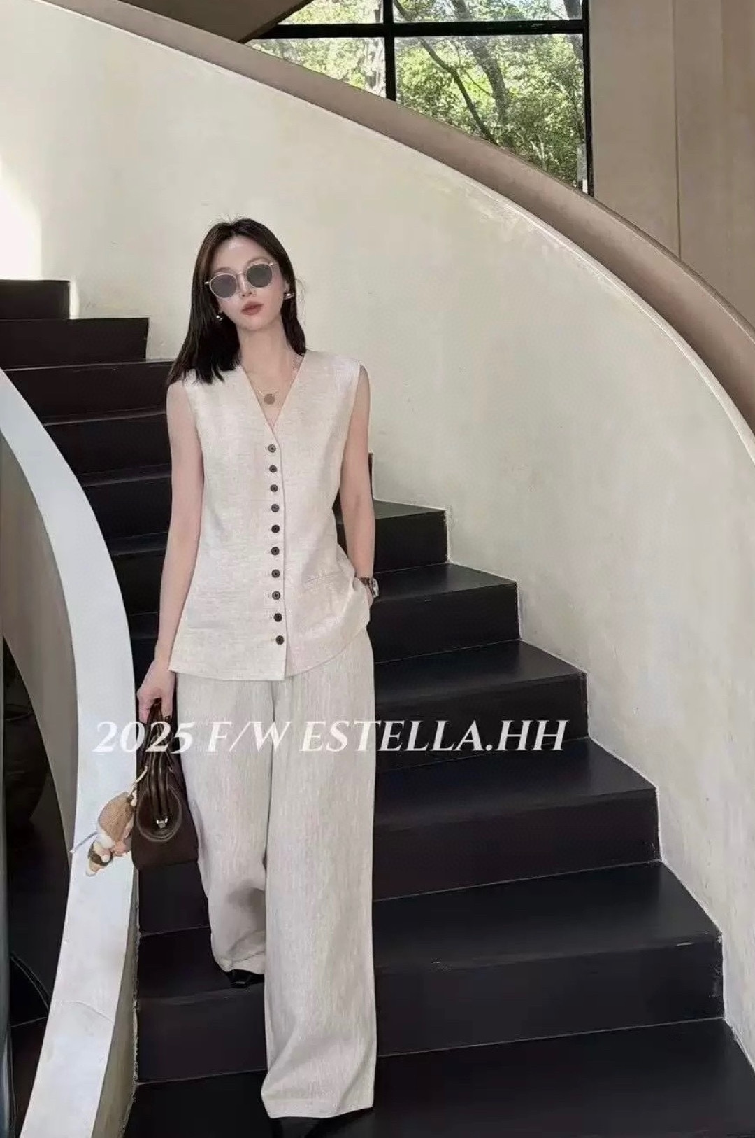 Italian Customized High-End Women’s Clothes Set with Elegant Packaging - 图片 6