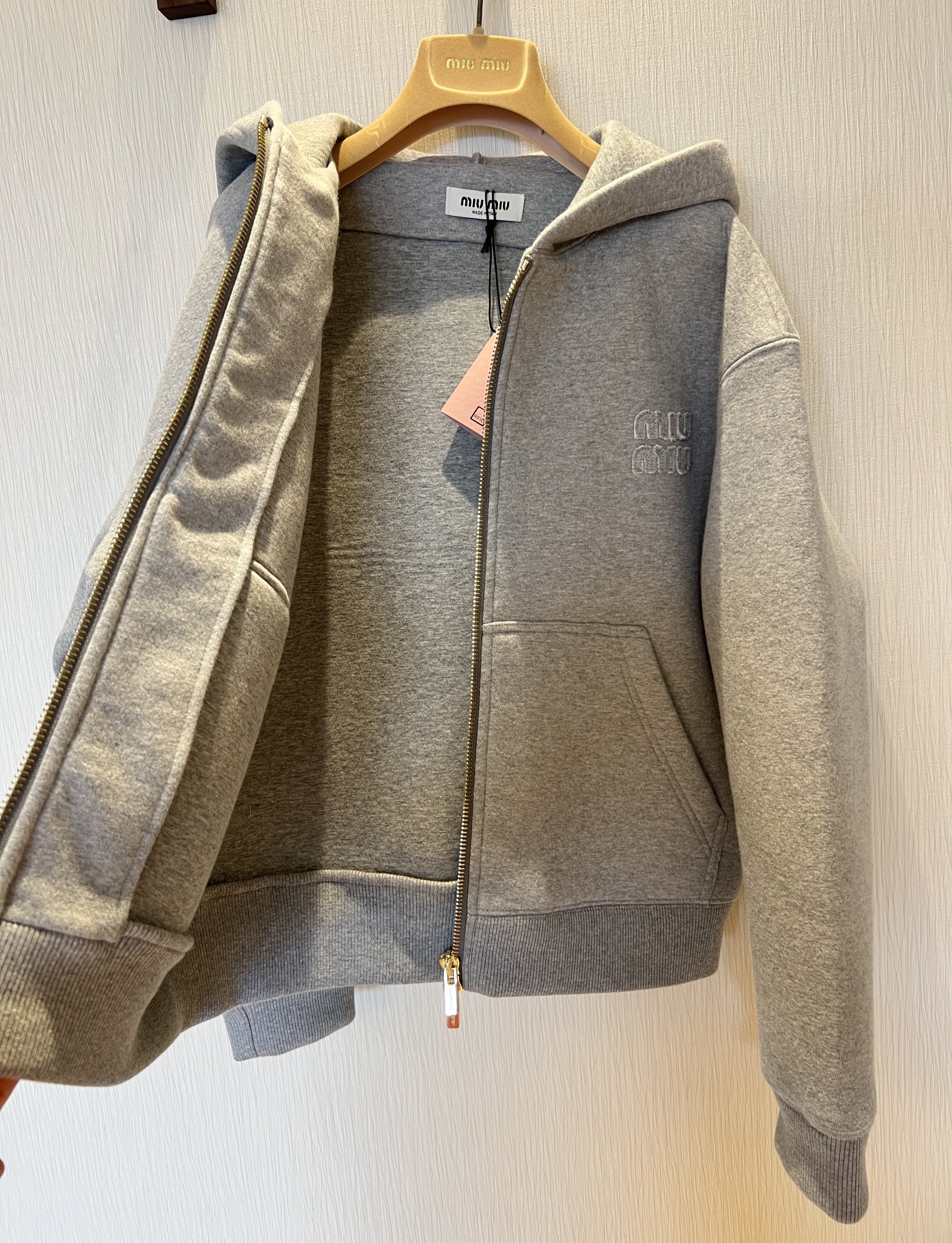 Stylish Embroidered Letter Hoodie Zip-Up Jacket - Unisex Design 9 i1722412954 3847 0