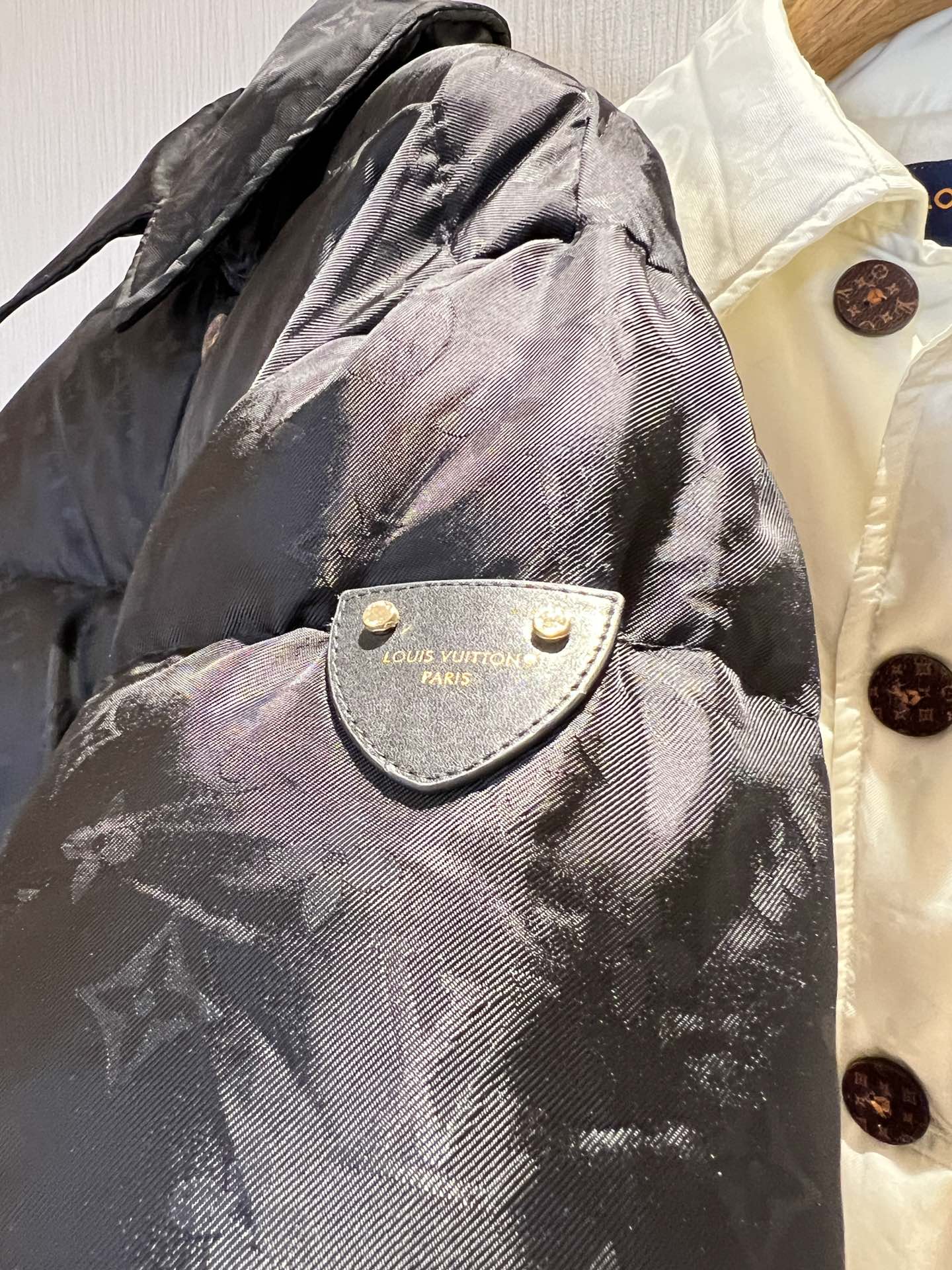 Louis Vuitton Cropped Down Jacket with Subtle Logo Design - Stylish & Warm 4 i1725189536 7915 2