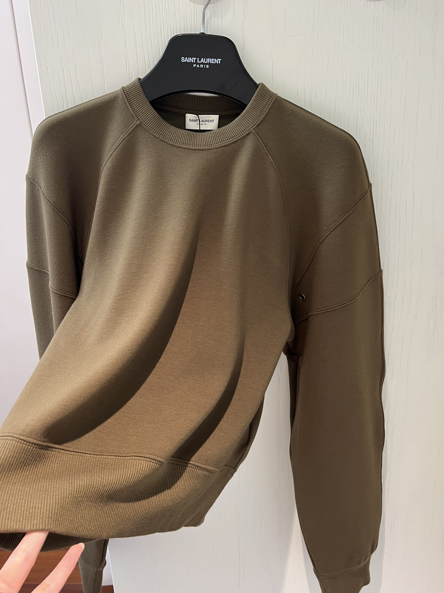 Relaxed Fit Cotton Pullover Sweatshirt - Round Neck, Raglan Sleeves 4 i1730532426 5583 2