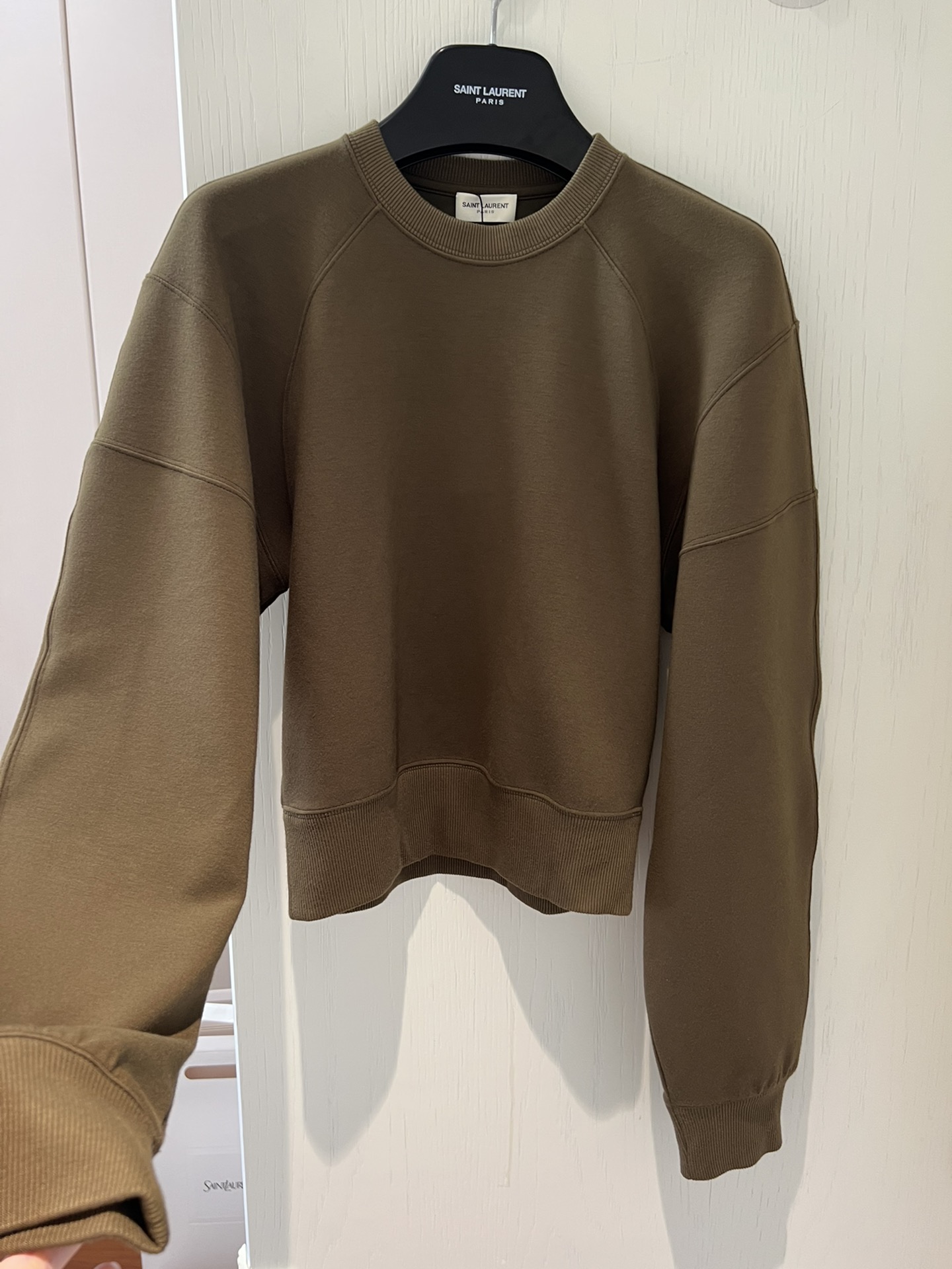Relaxed Fit Cotton Pullover Sweatshirt - Round Neck, Raglan Sleeves 3 i1730532426 611 1