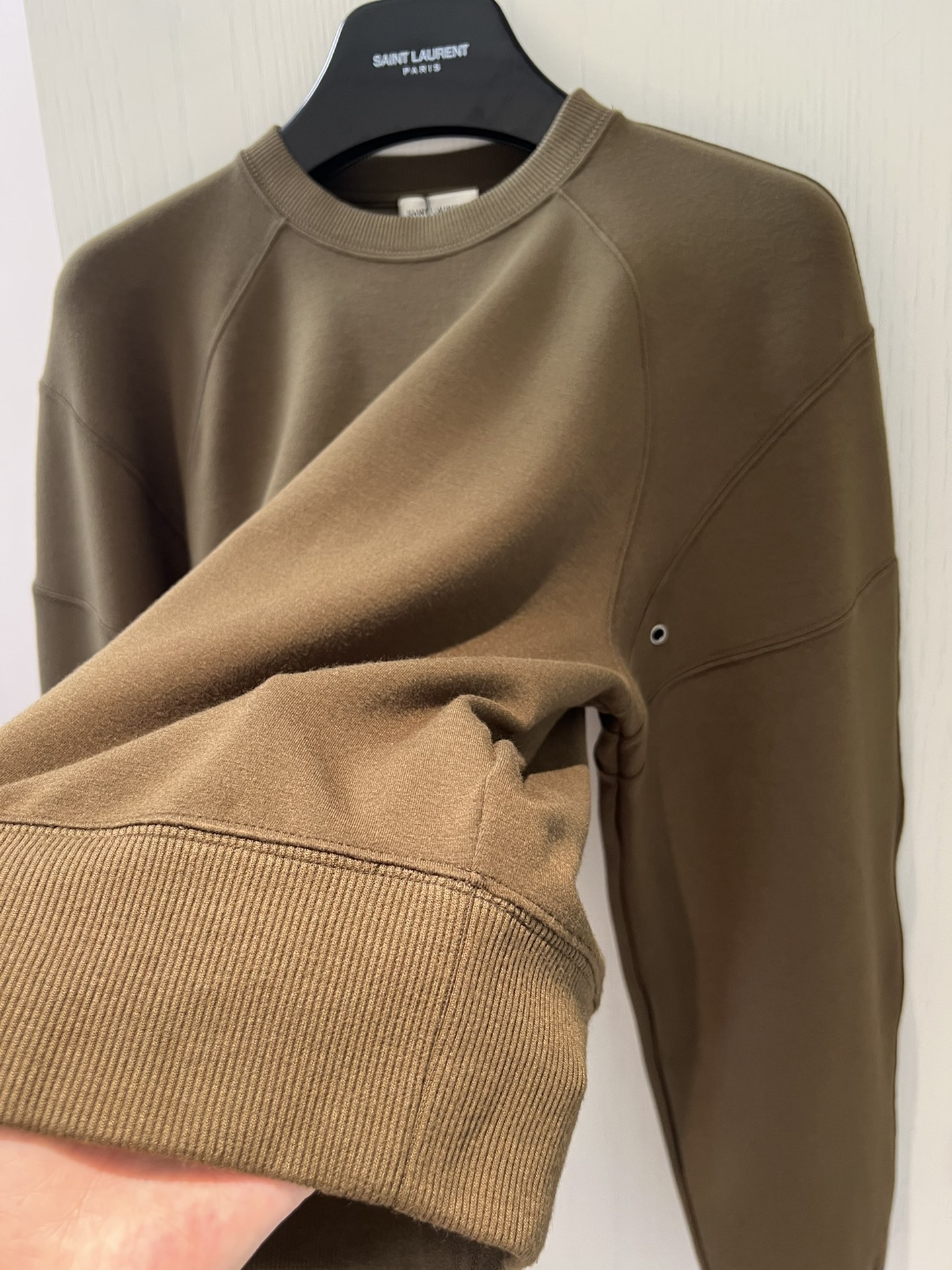 Relaxed Fit Cotton Pullover Sweatshirt - Round Neck, Raglan Sleeves 8 i1730532427 3174 6