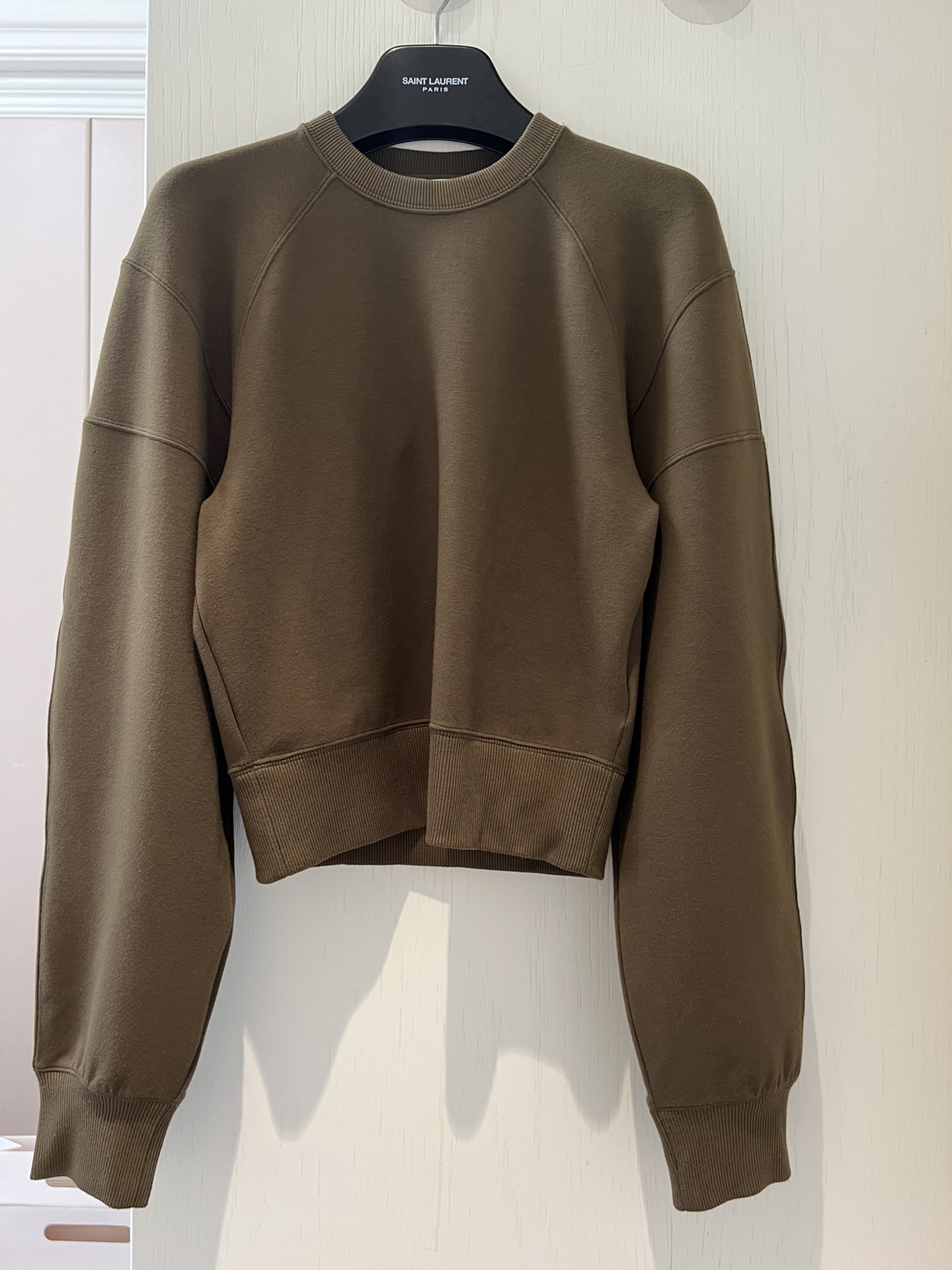 Relaxed Fit Cotton Pullover Sweatshirt - Round Neck, Raglan Sleeves 7 i1730532427 3587 5