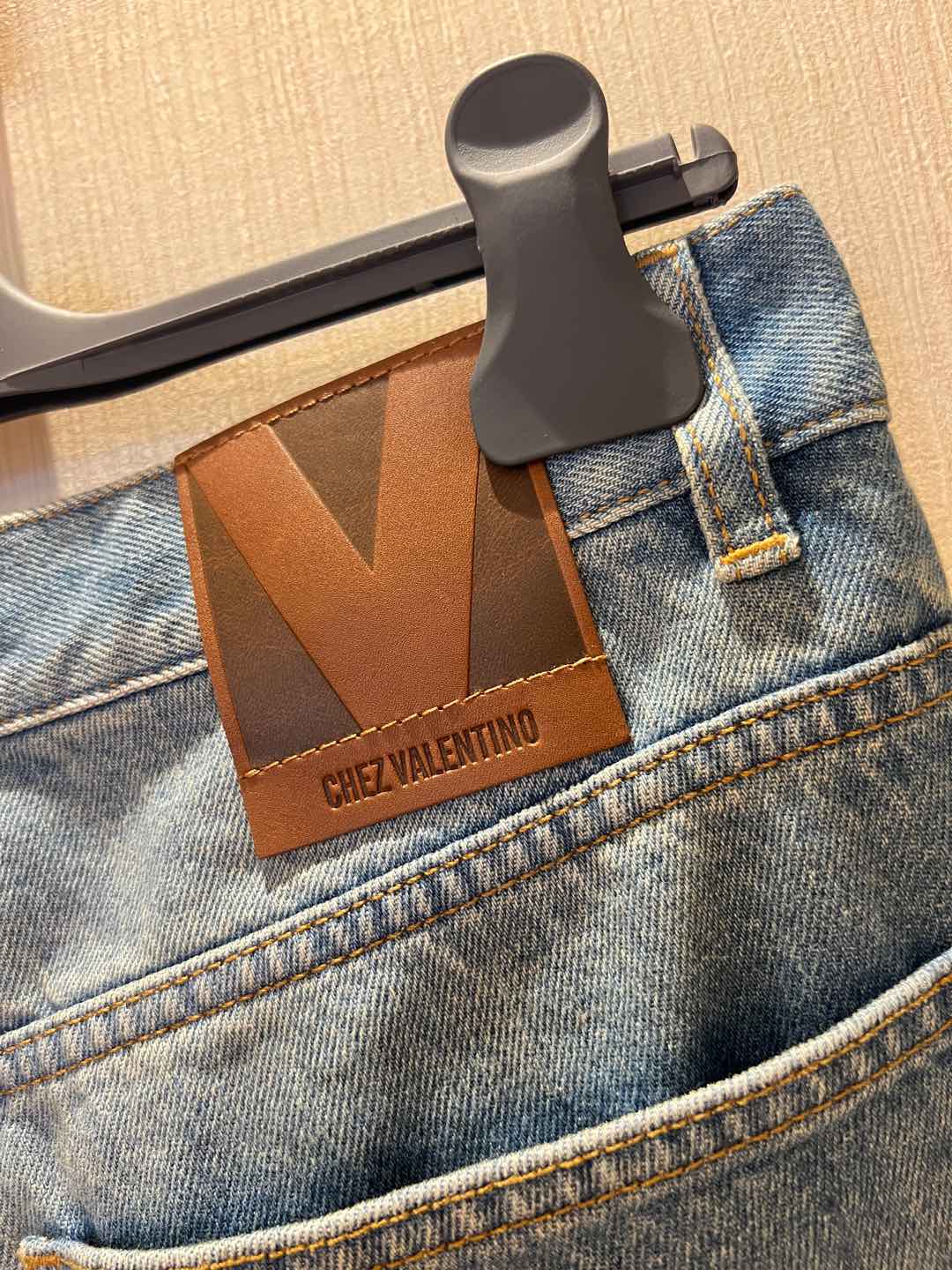 Jacquard Trim Straight Leg Jeans - Stylish & Versatile Denim 8 i1735544269418 6357 0 6