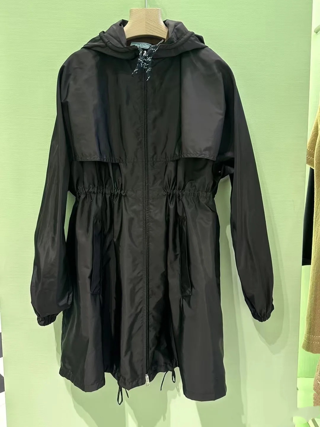 Prada Oversized Nylon Windbreaker Jacket - Sustainable & Stylish 2 i1739952193150 1443 0 0