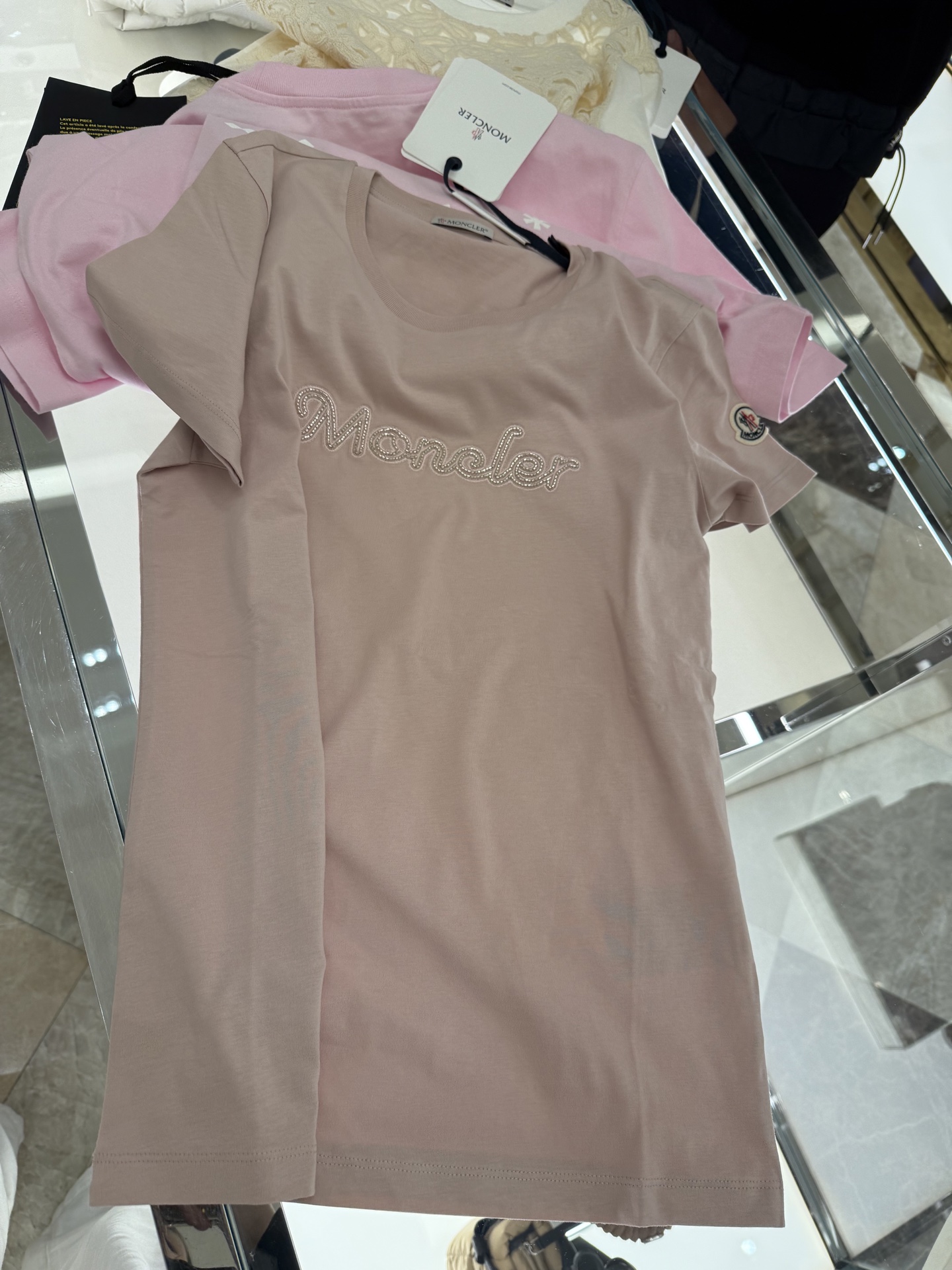 Embroidered Cotton Tee - Classic Crew Neck, Comfortable & Versatile Fit 8 i1742102615884 9839 0 6