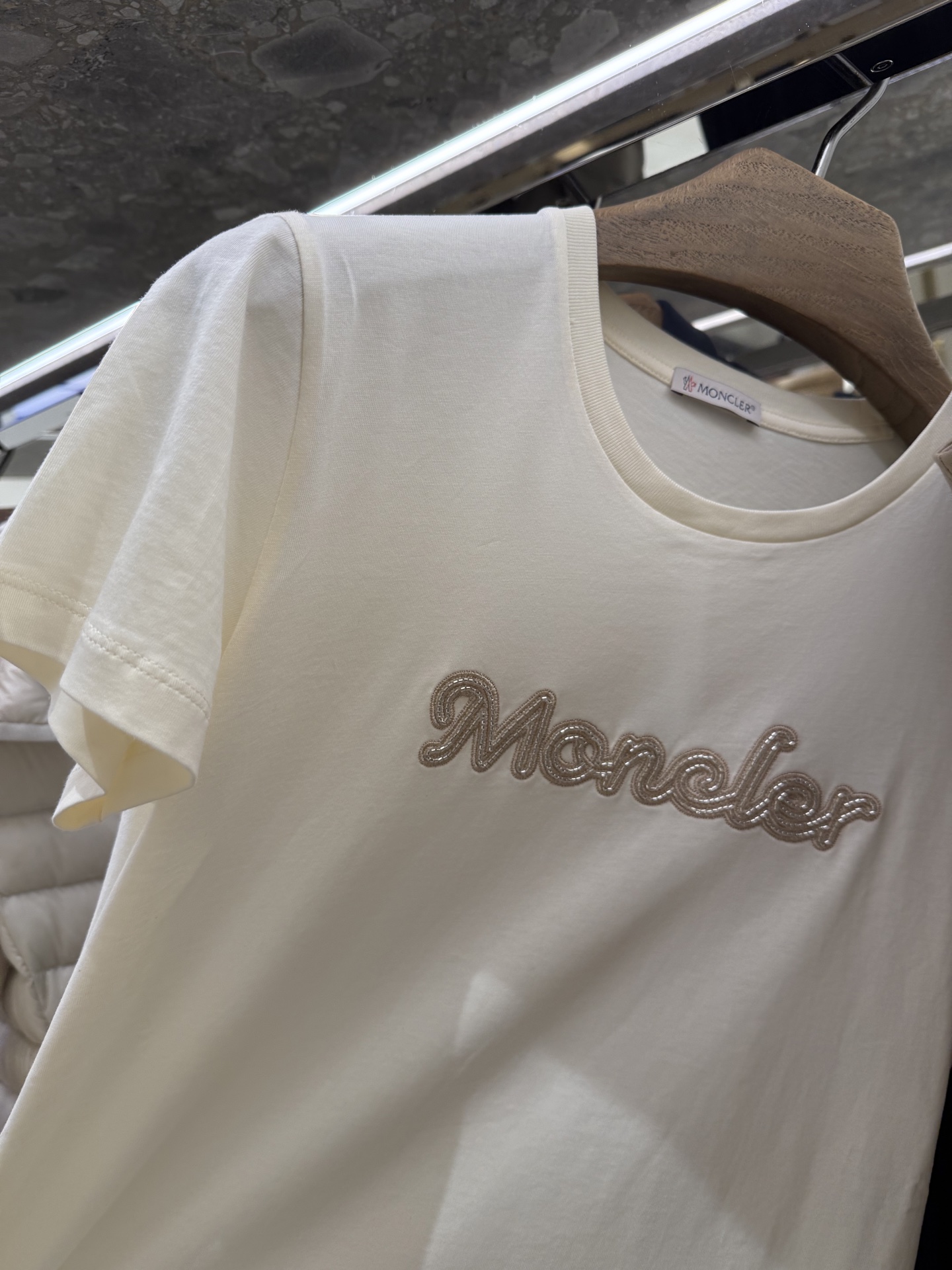 Embroidered Cotton Tee - Classic Crew Neck, Comfortable & Versatile Fit 4 i1742102615885 3538 0 2