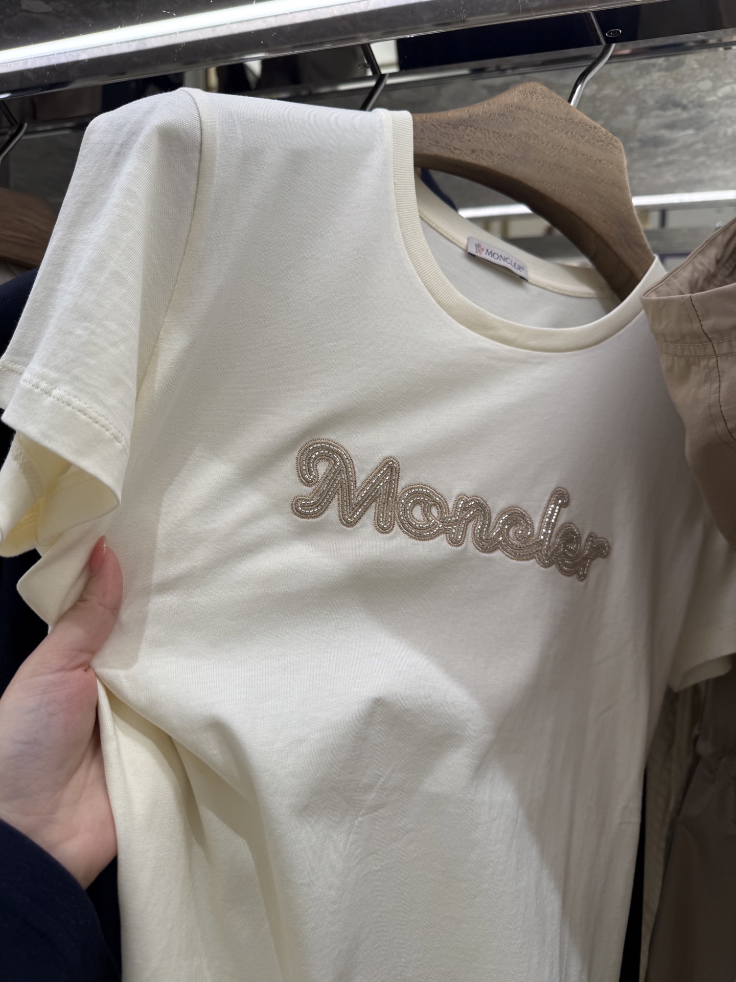 Embroidered Cotton Tee - Classic Crew Neck, Comfortable & Versatile Fit 3 i1742102617908 5331 0 1