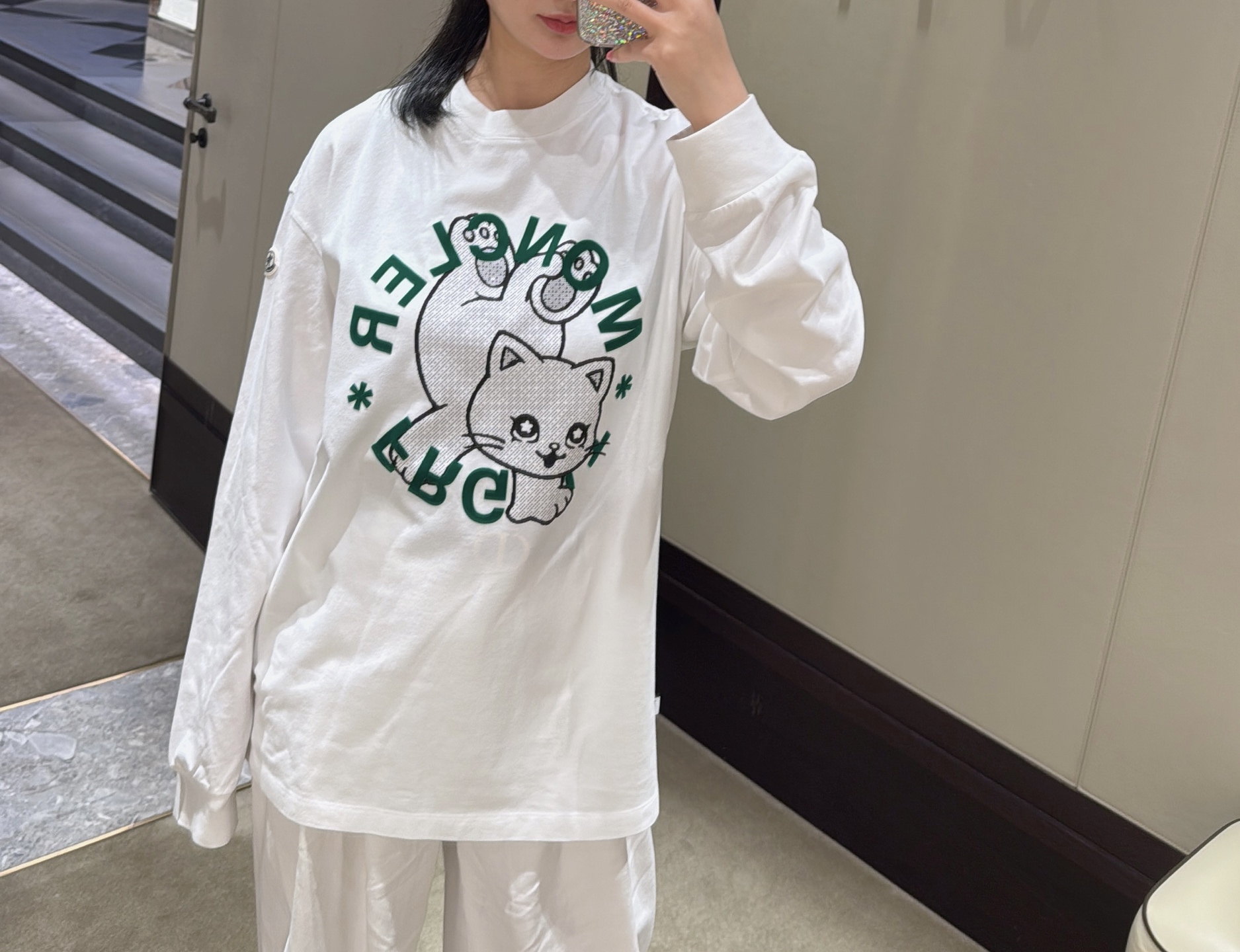 Hiroshi Fujiwara FRGMT Cat Print Long Sleeve T-Shirt - Unisex Style 6 i1743059155241 381 0 4