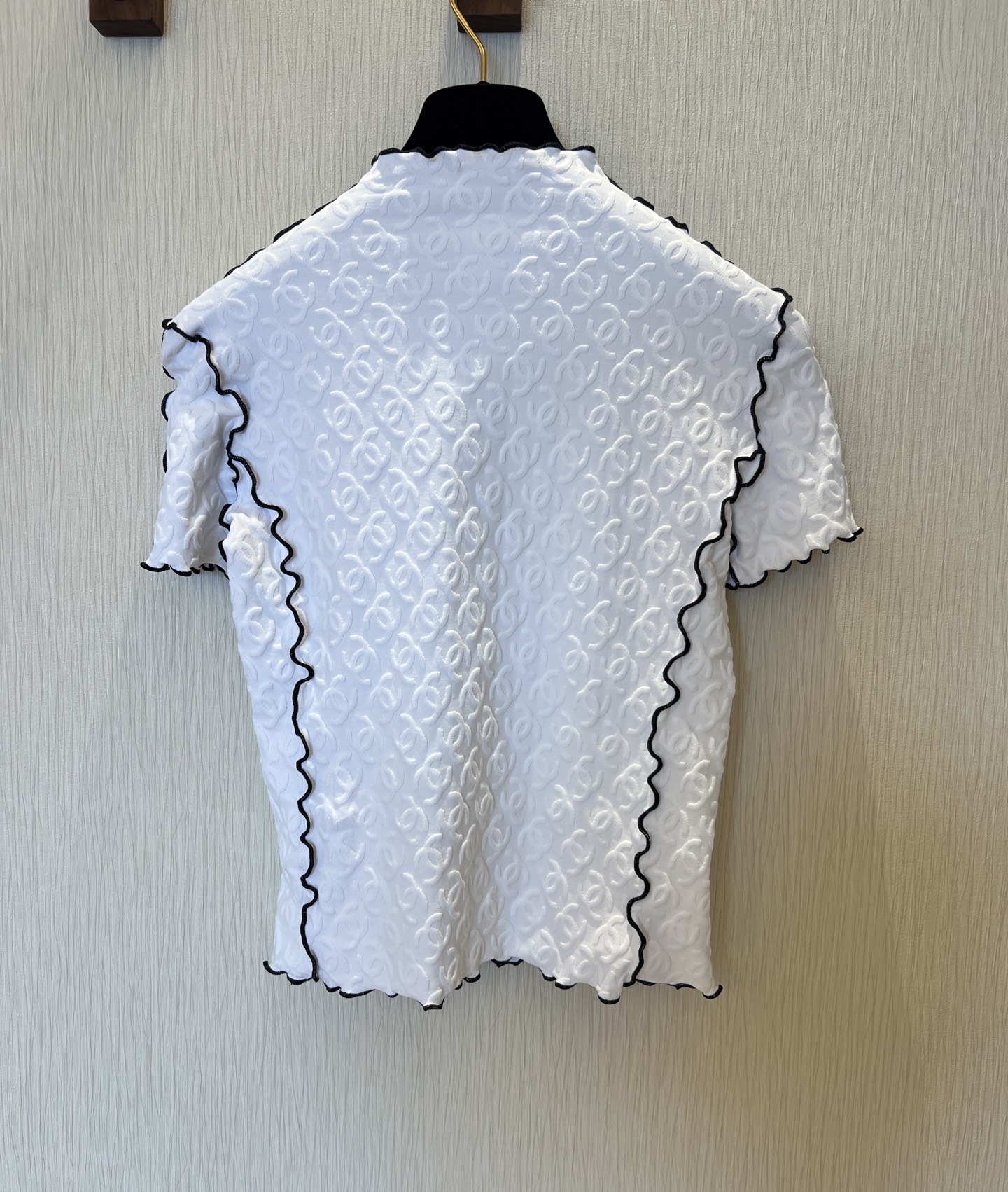Embossed Logo Mock Neck Knit Top - Slim Fit, Comfortable & Stylish 10 i1747282549298 5166 0 8
