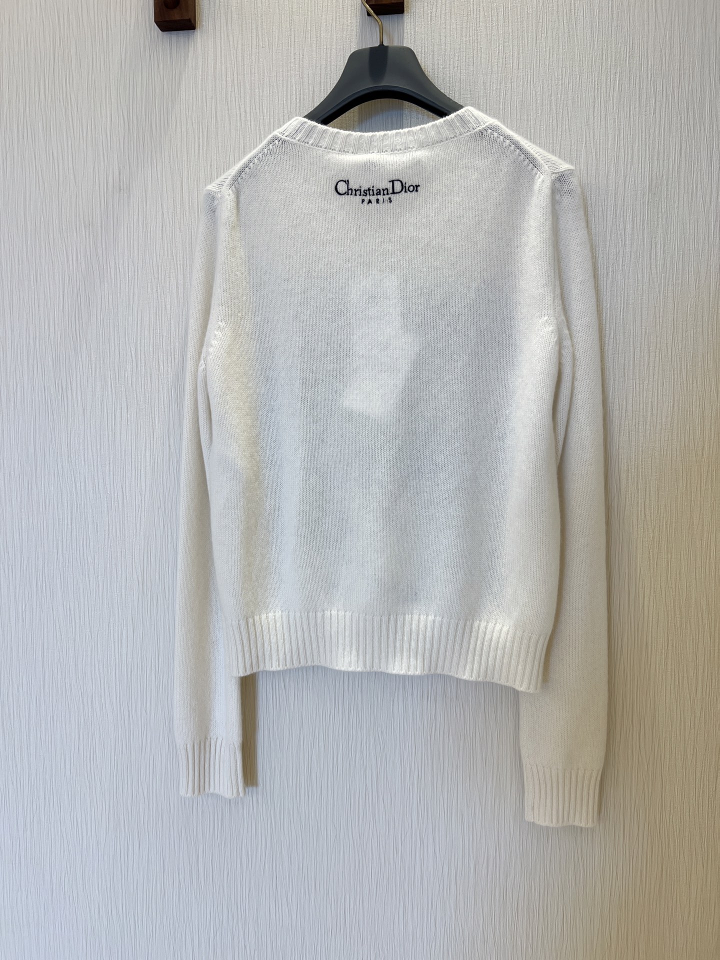 Embroidered Cashmere Knit Top, Limited Edition, Versatile & Stylish - Sizes 36-40 8 i1754018015765 2072 0 6