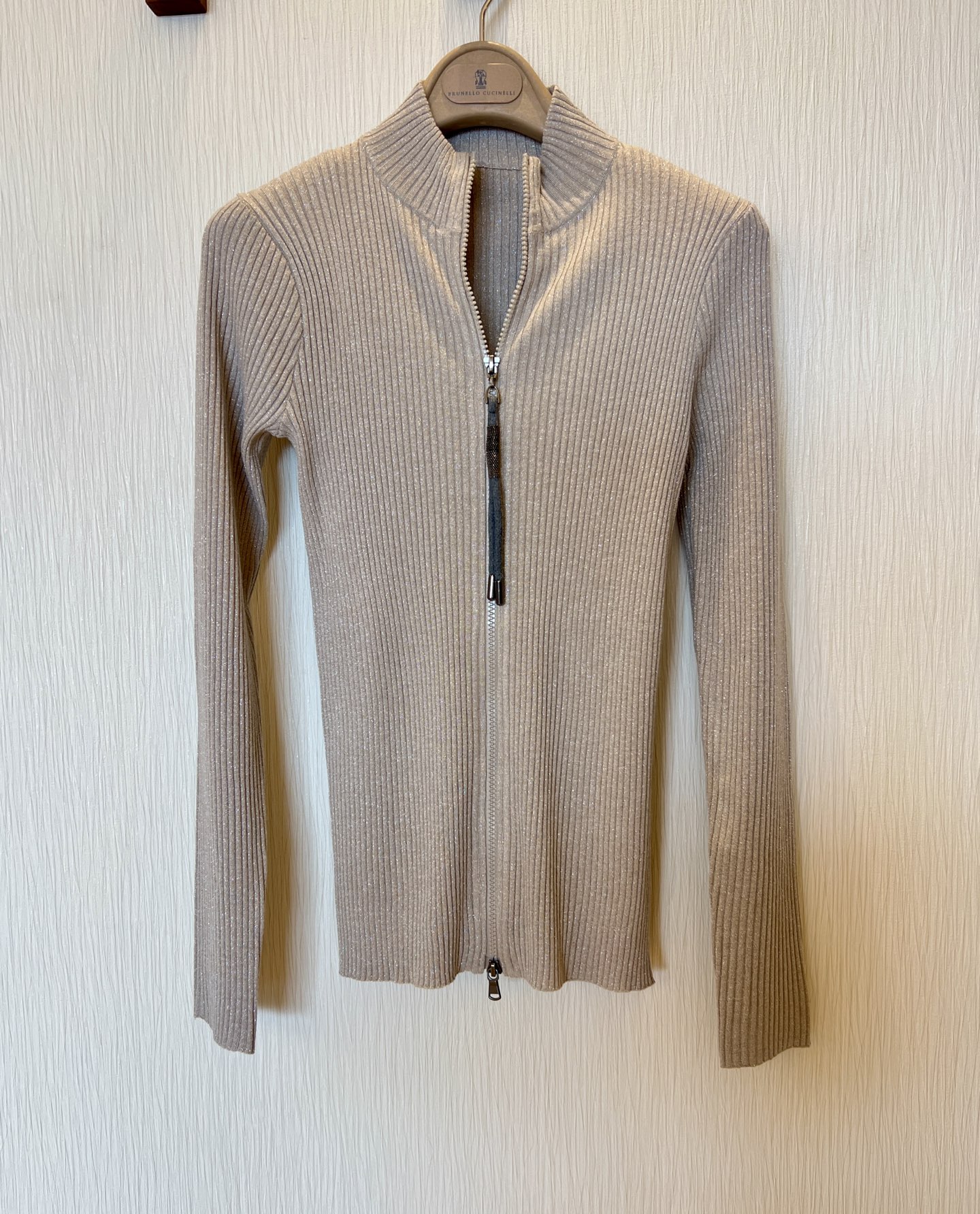 Women's Ribbed Knit Zip-Up Long Sleeve Cardigan - Soft & Stretchy 3 i1755056524784 9476 0 1