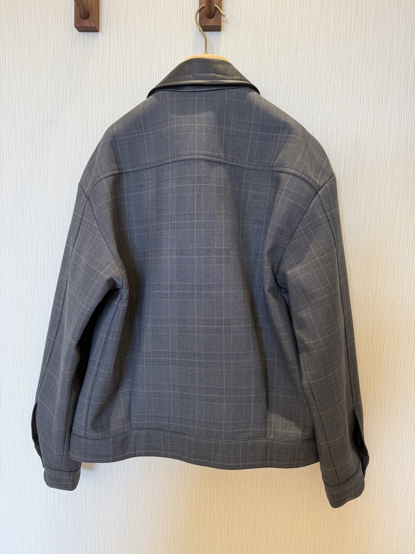 Plaid Jacket with Lambskin Collar & Drawstring Skirt Set 6 i1758952175815 5141 0 4