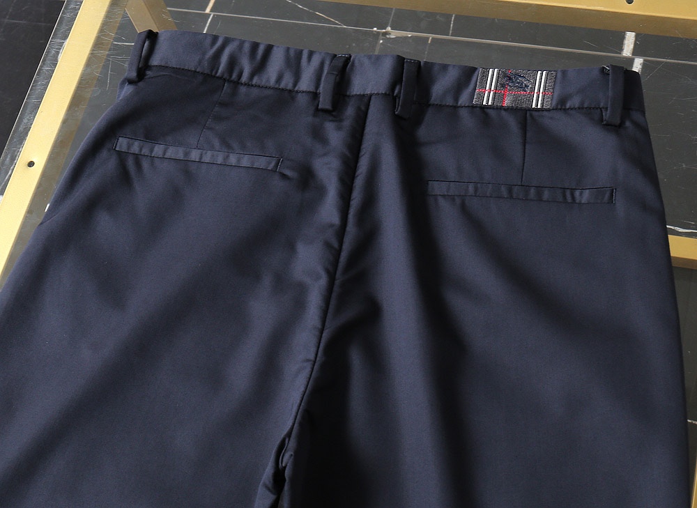 BURBERRY/巴宝莉2024春夏新款高端男士定制专柜高级品质完美原版裤型设计打造奢华高贵风范B家独特