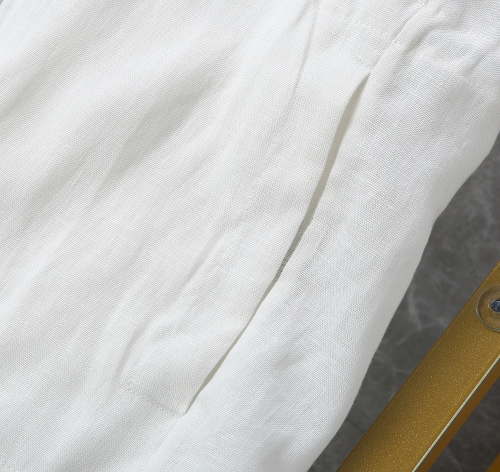 6003 ZENGA 杰尼亚2026早春专柜同款男100 ％纯亚麻衬衫外套 Z家出品，工装调性的麻料衬衫