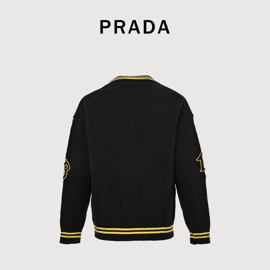 Prada 普拉达 全新1913系列 针织毛衣外套
