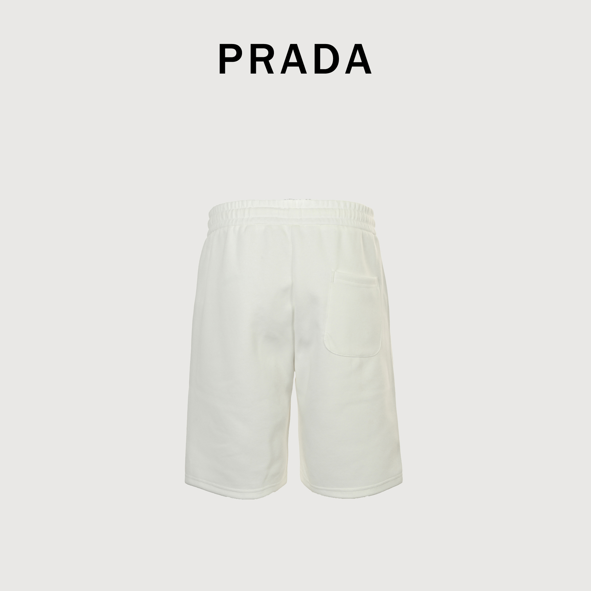 Prada普拉达PRD 字母印花短裤