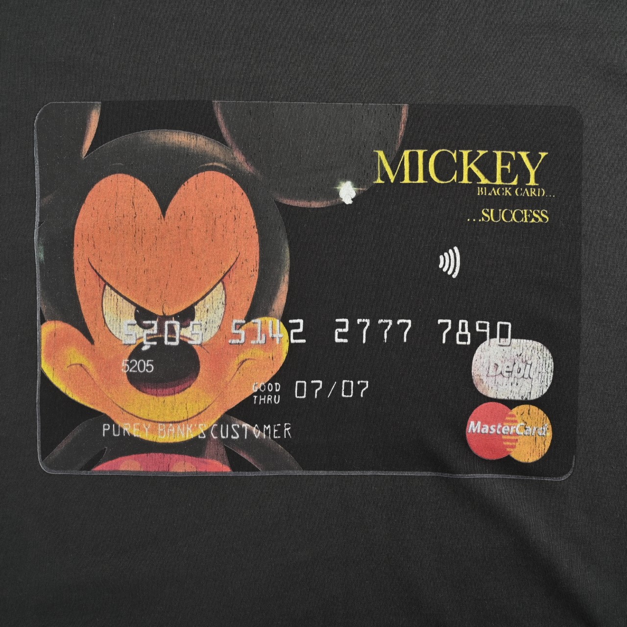 Purey·wr·Mickey Mastercard 米奇万事达信用卡-Chinese UA Cheap High Quatity Brand Clothes Bags handbags Sneakers wholesale wholesaler seller from China Factory suppliers Fashion Clothing Shoes best Quality Beautiful Price Purey·wr·Mickey Mastercard 米奇万事达信用卡