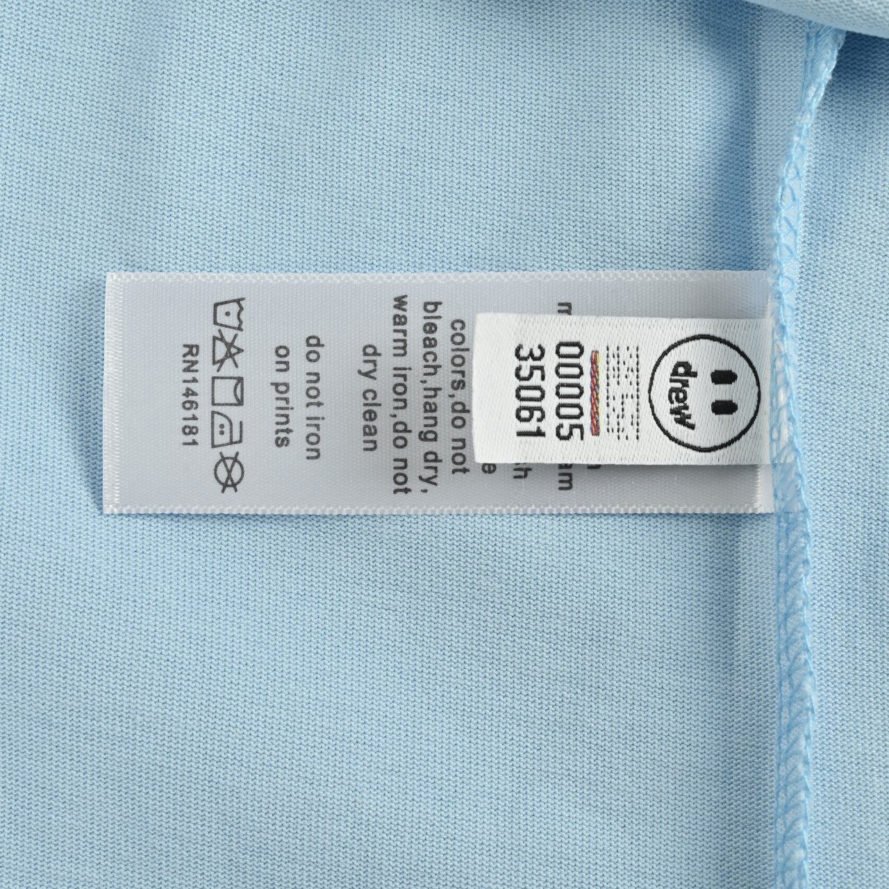 Drew House 经典笑脸印花短袖-Chinese UA Cheap High Quatity Brand Clothes Bags handbags Sneakers wholesale wholesaler seller from China Factory suppliers Fashion Clothing Shoes best Quality Beautiful Price Drew House 经典笑脸印花短袖