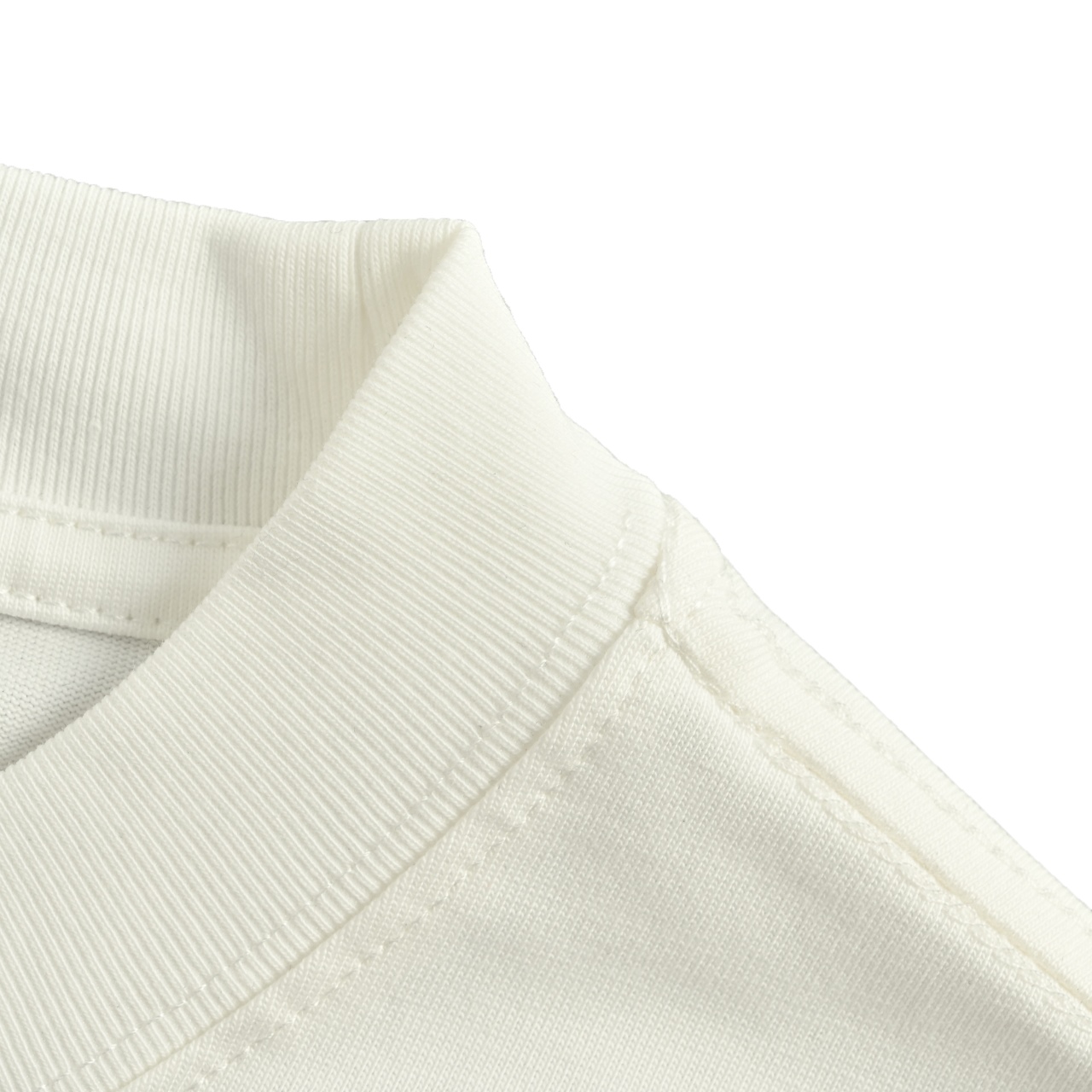 WE11DONE线上数据款破损字母印花男女同款 短袖T恤