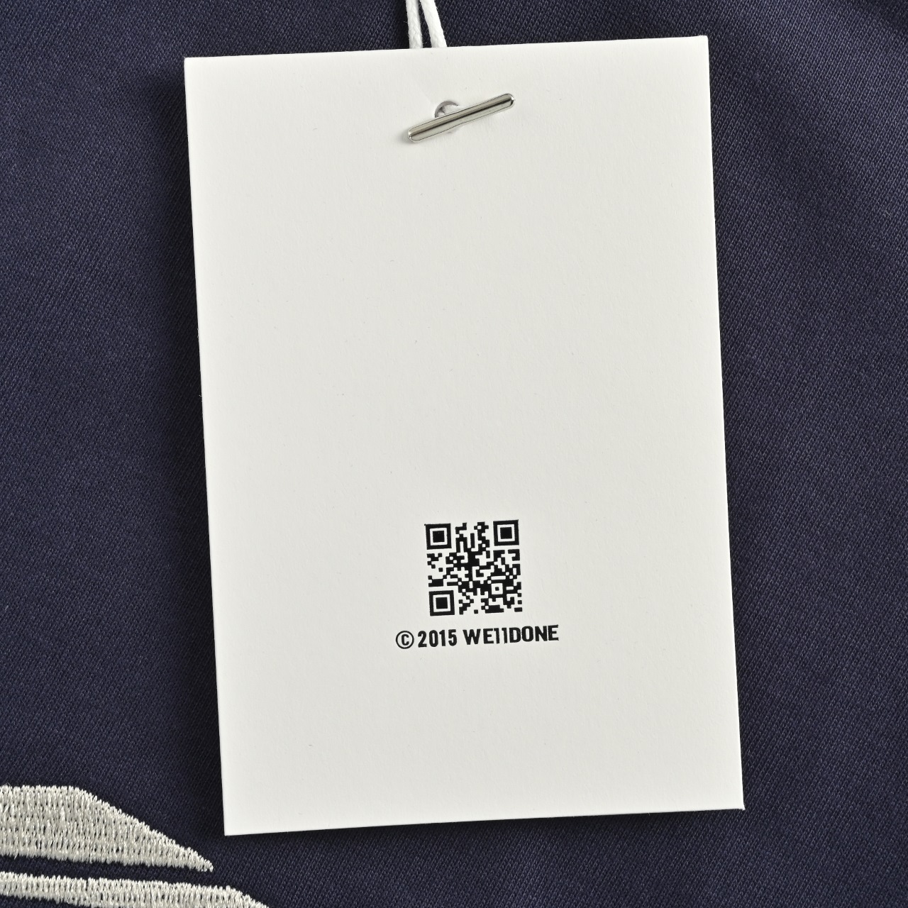 We11 done夏季新款三标LOGO字母刺绣 短袖T恤藏蓝 白色-Chinese UA Cheap High Quatity Brand Clothes Bags handbags Sneakers wholesale wholesaler seller from China Factory suppliers Fashion Clothing Shoes best Quality Beautiful Price We11 done夏季新款三标LOGO字母刺绣 短袖T恤藏蓝 白色