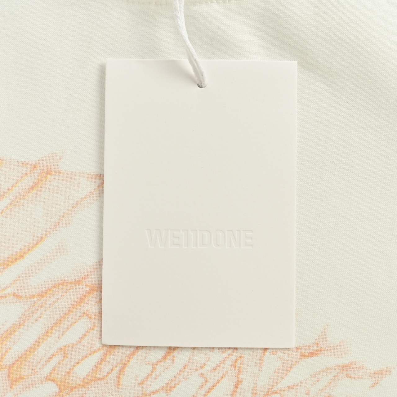 Well done25SS春夏新款数据款火焰弹幕LOGO字母印花短袖T恤