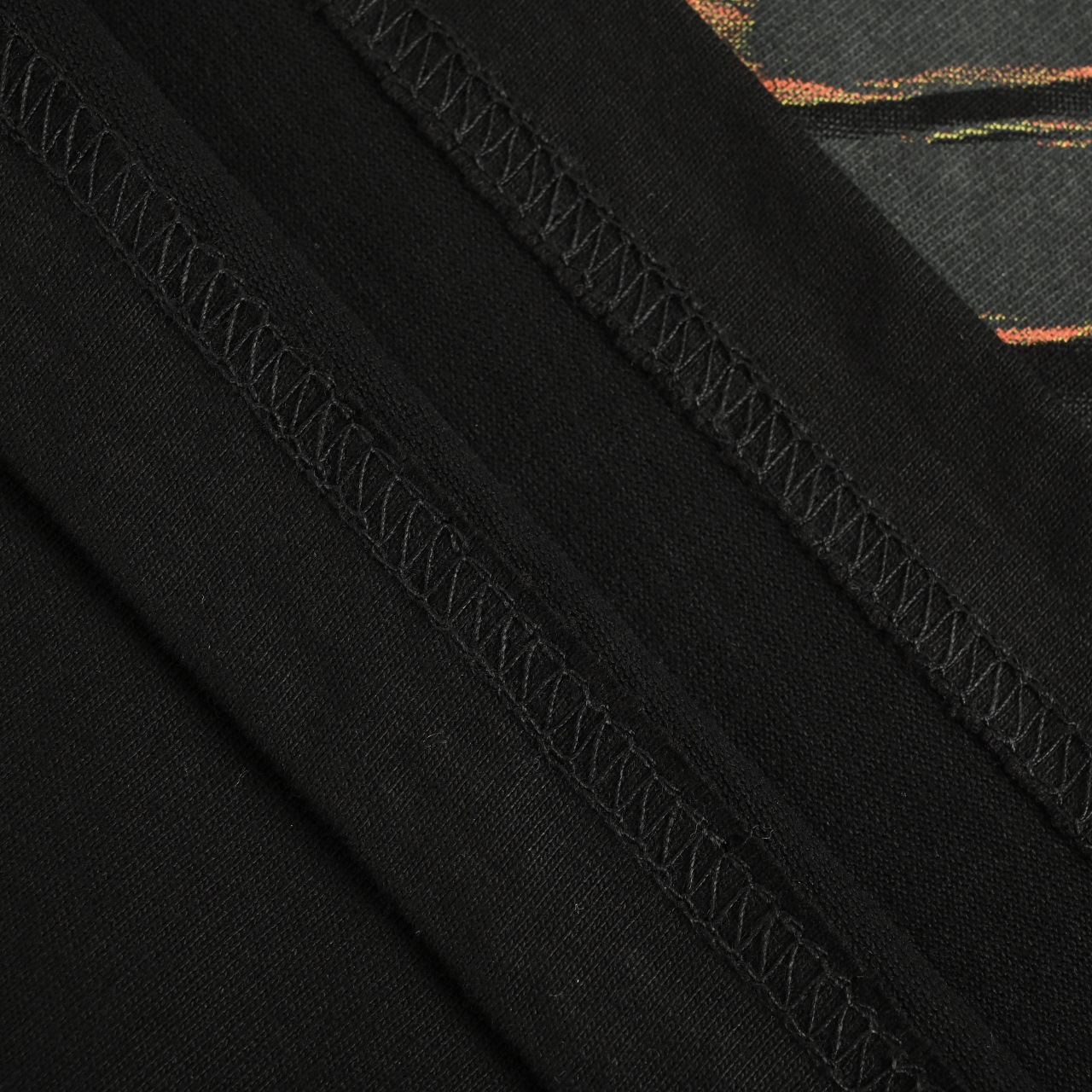 Well done 25SS春夏新款数据款火焰弹幕LOGO字母印花短袖T恤