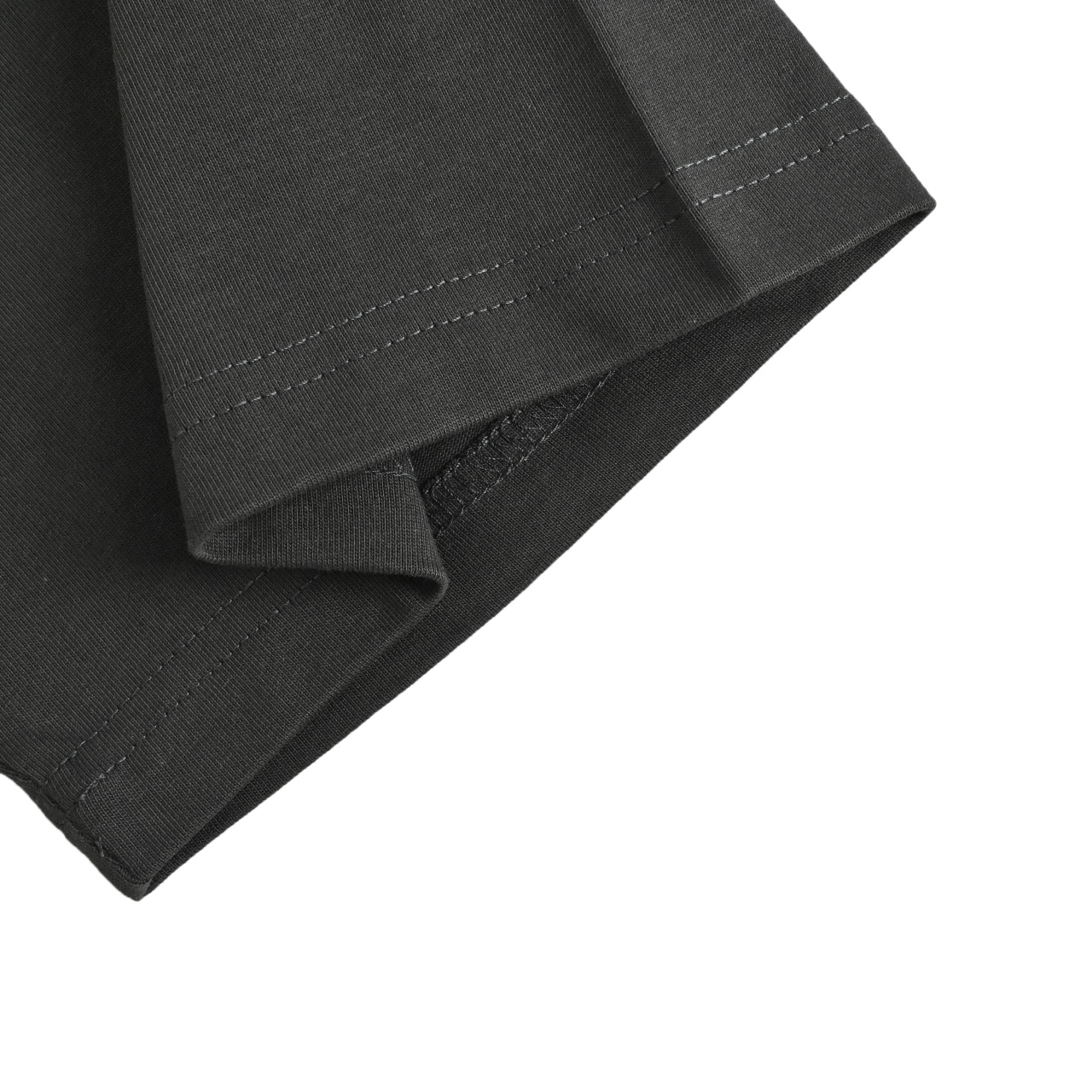 Well done 25SS春夏新款数据款火焰弹幕LOGO字母印花短袖T恤