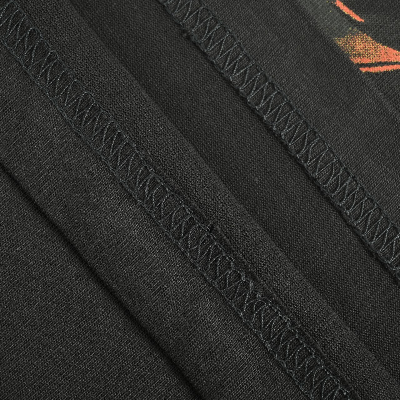 Well done 25SS春夏新款数据款火焰弹幕LOGO字母印花短袖T恤