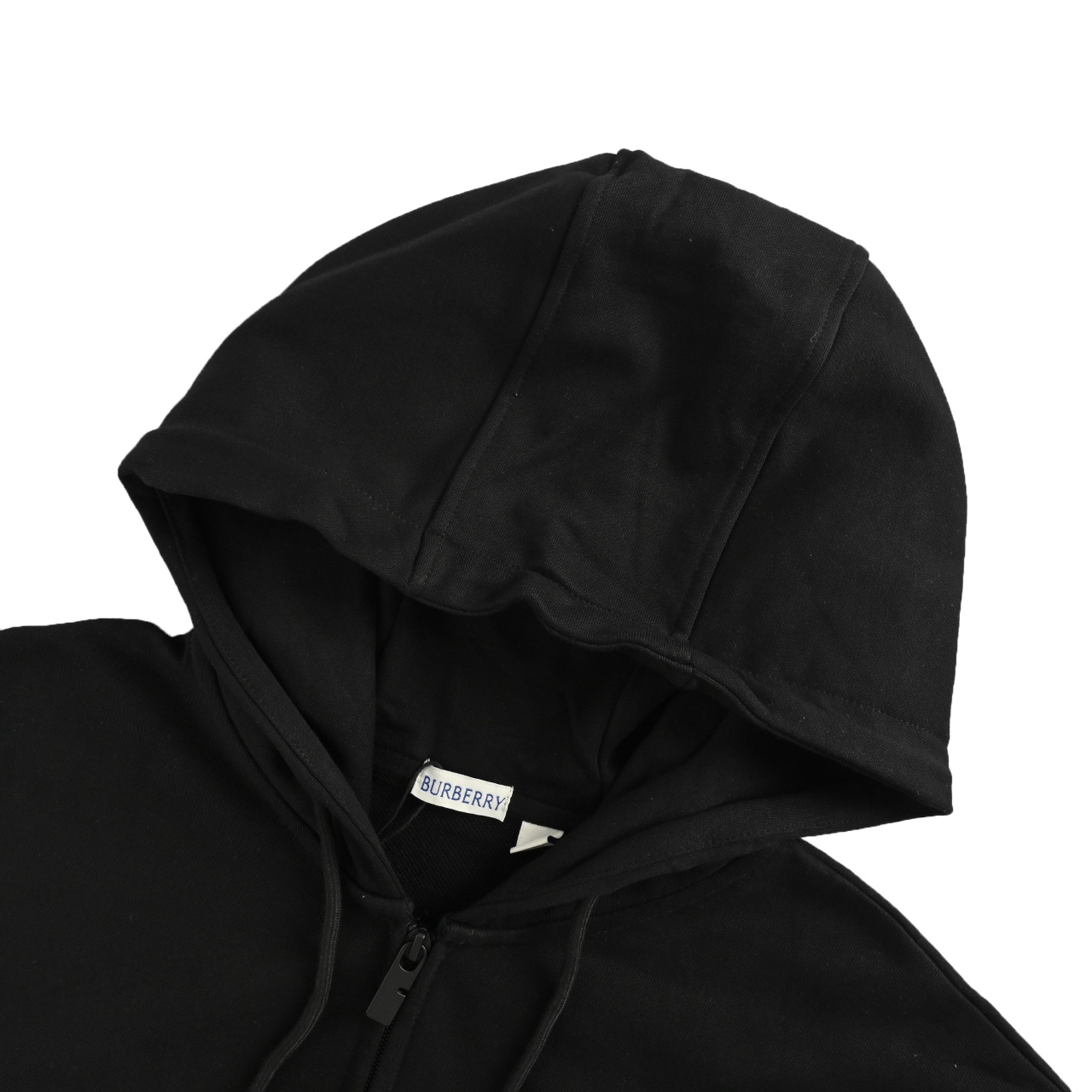 BURBERRY巴宝莉BBR 战马十字绣套装拉链连帽外套 卡其 黑色