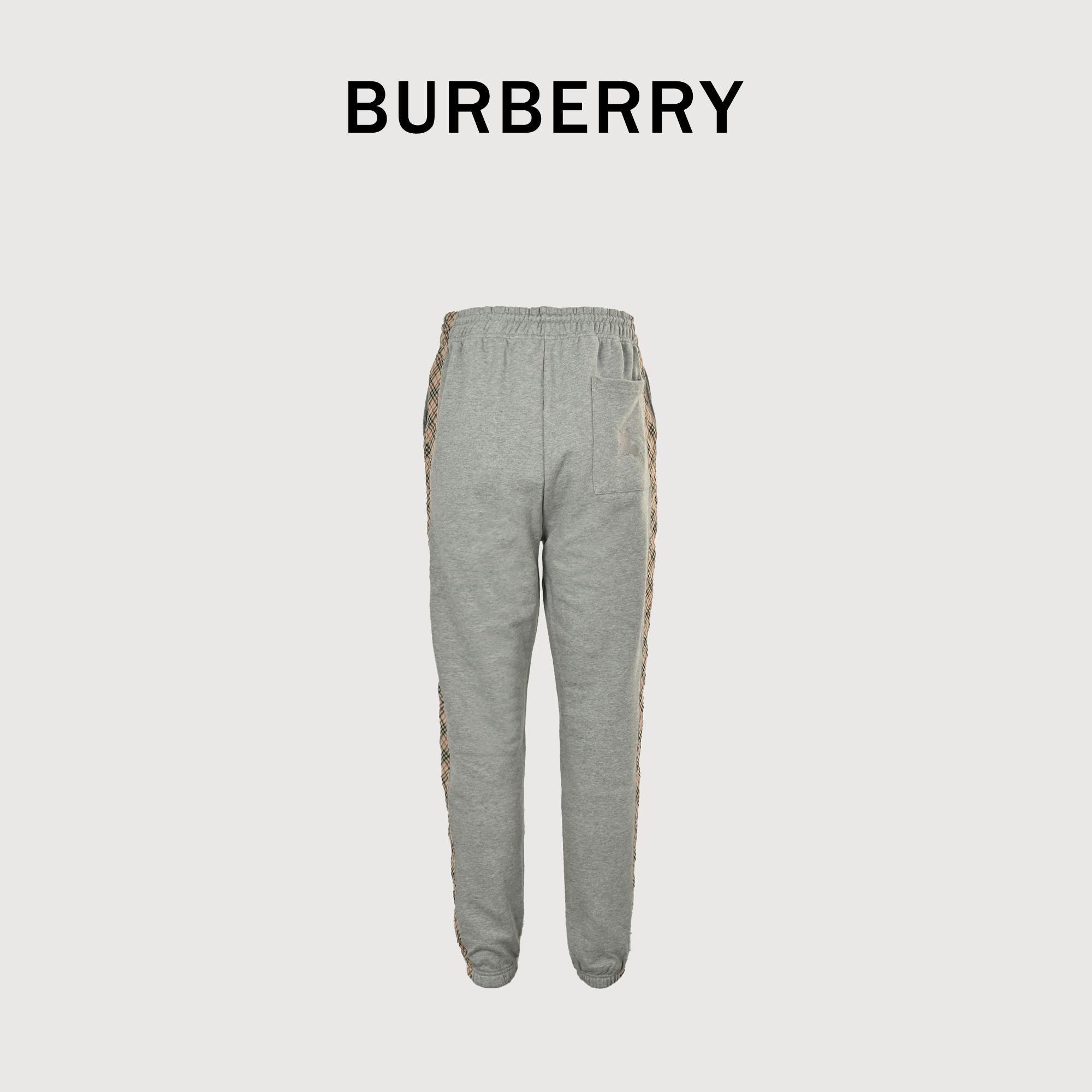 BURBERRY巴宝莉BBR 侧菱格织带套装休闲长裤-Chinese UA Cheap High Quatity Brand Clothes Bags handbags Sneakers wholesale wholesaler seller from China Factory suppliers Fashion Clothing Shoes best Quality Beautiful Price BURBERRY巴宝莉BBR 侧菱格织带套装休闲长裤