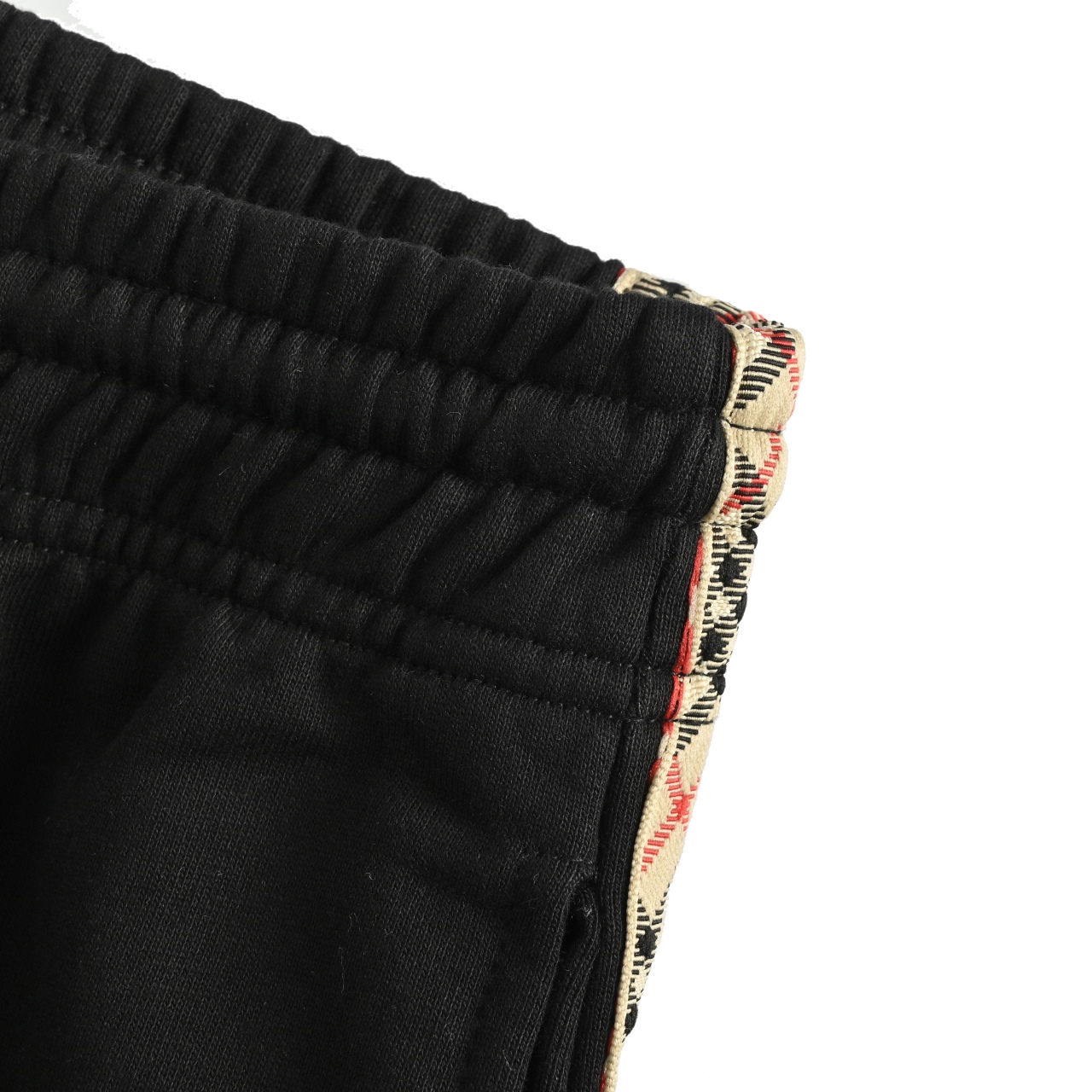 BURBERRY巴宝莉BBR 侧菱格织带套装休闲长裤 灰白 黑色-Chinese UA Cheap High Quatity Brand Clothes Bags handbags Sneakers wholesale wholesaler seller from China Factory suppliers Fashion Clothing Shoes best Quality Beautiful Price BURBERRY巴宝莉BBR 侧菱格织带套装休闲长裤 灰白 黑色