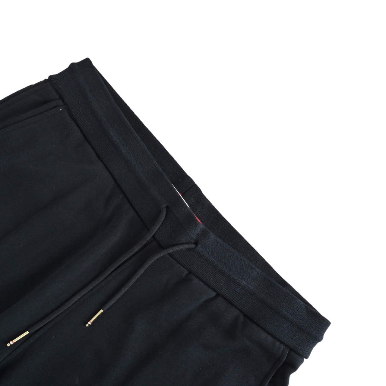 Thom Browne/汤姆布朗 25Fw 四杠条纹 蛇年限定长裤 黑色 白灰