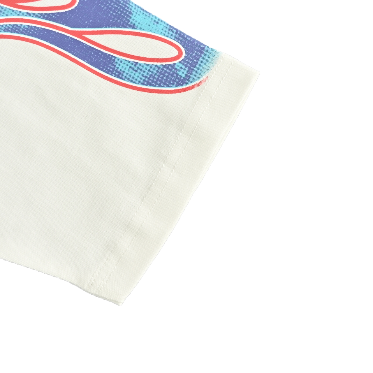 WE11DONE 25SS刘耀文同款火焰logo字母印花男女同款长袖T恤黑灰色 白色