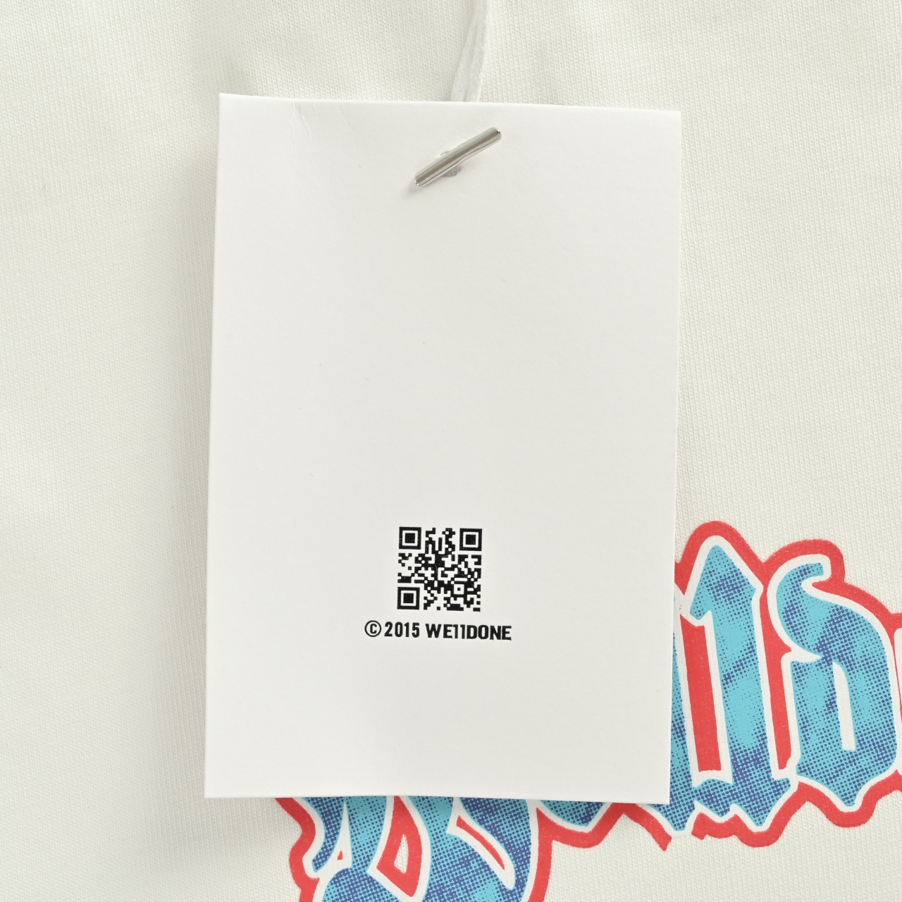 WE11DONE 25SS刘耀文同款火焰logo字母印花男女同款长袖T恤黑灰色 白色